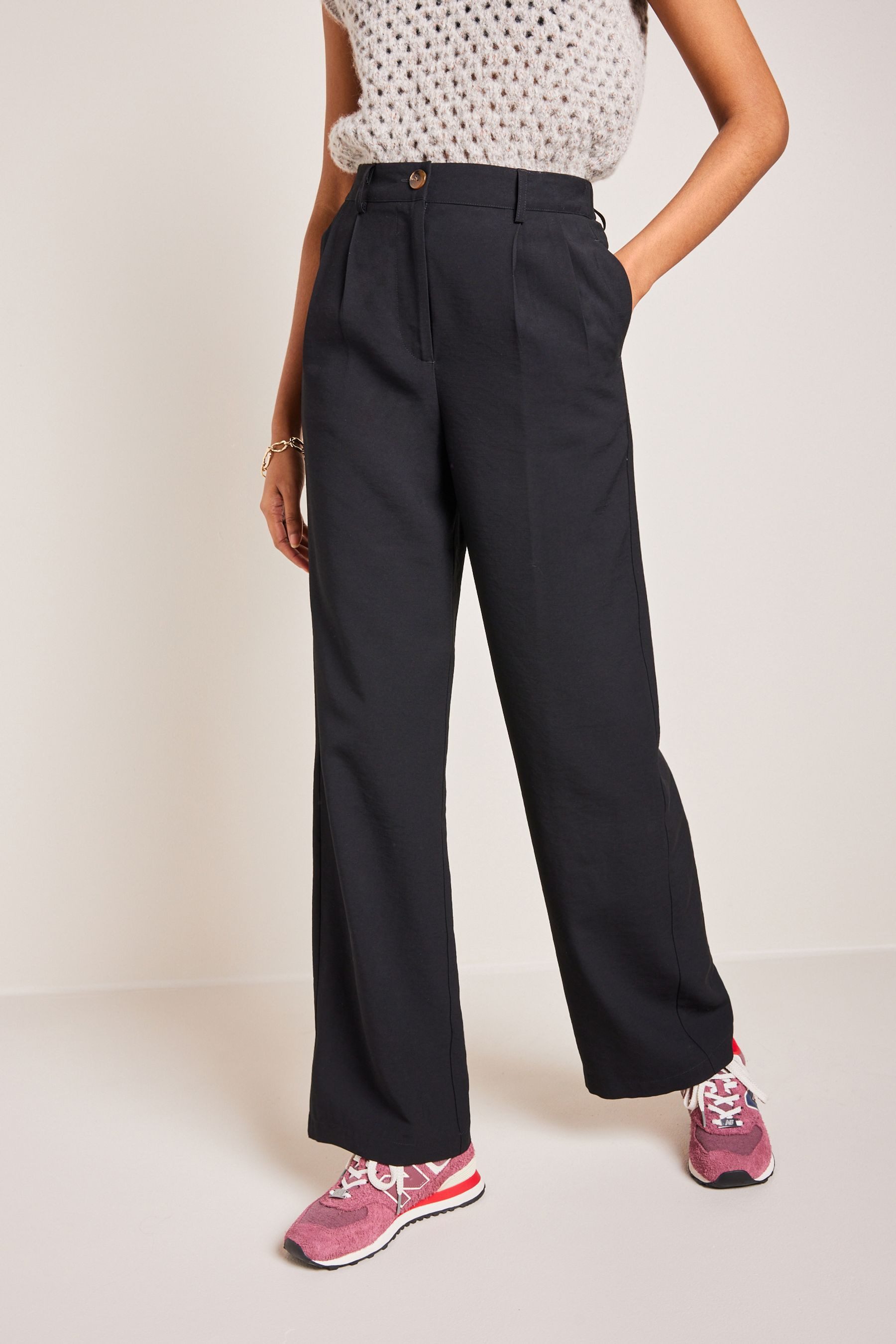 Next Dehnbund-Hose Hose mit weitem Bein günstig online kaufen
