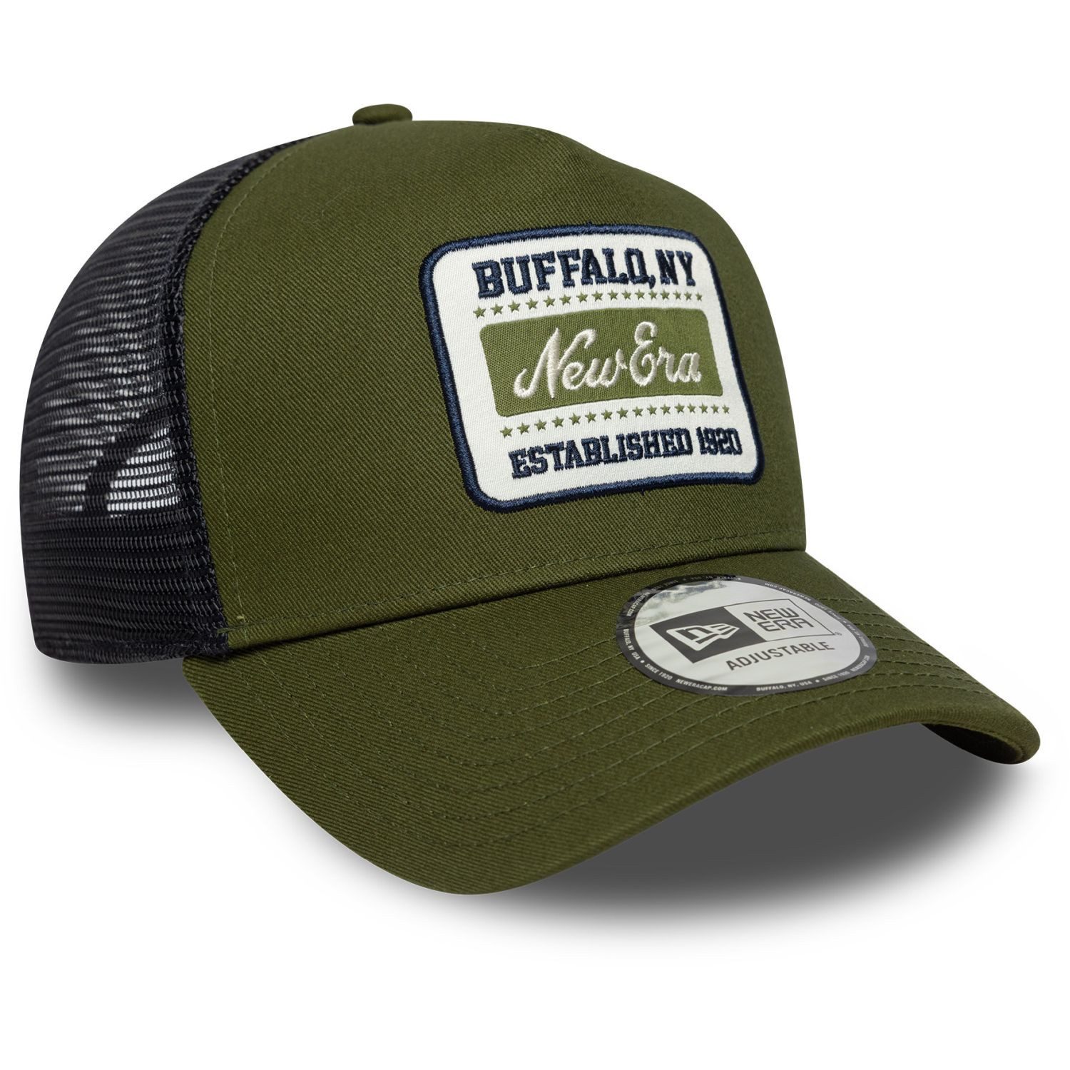 New Era Trucker Cap AFrame Trucker BRAND PATCH