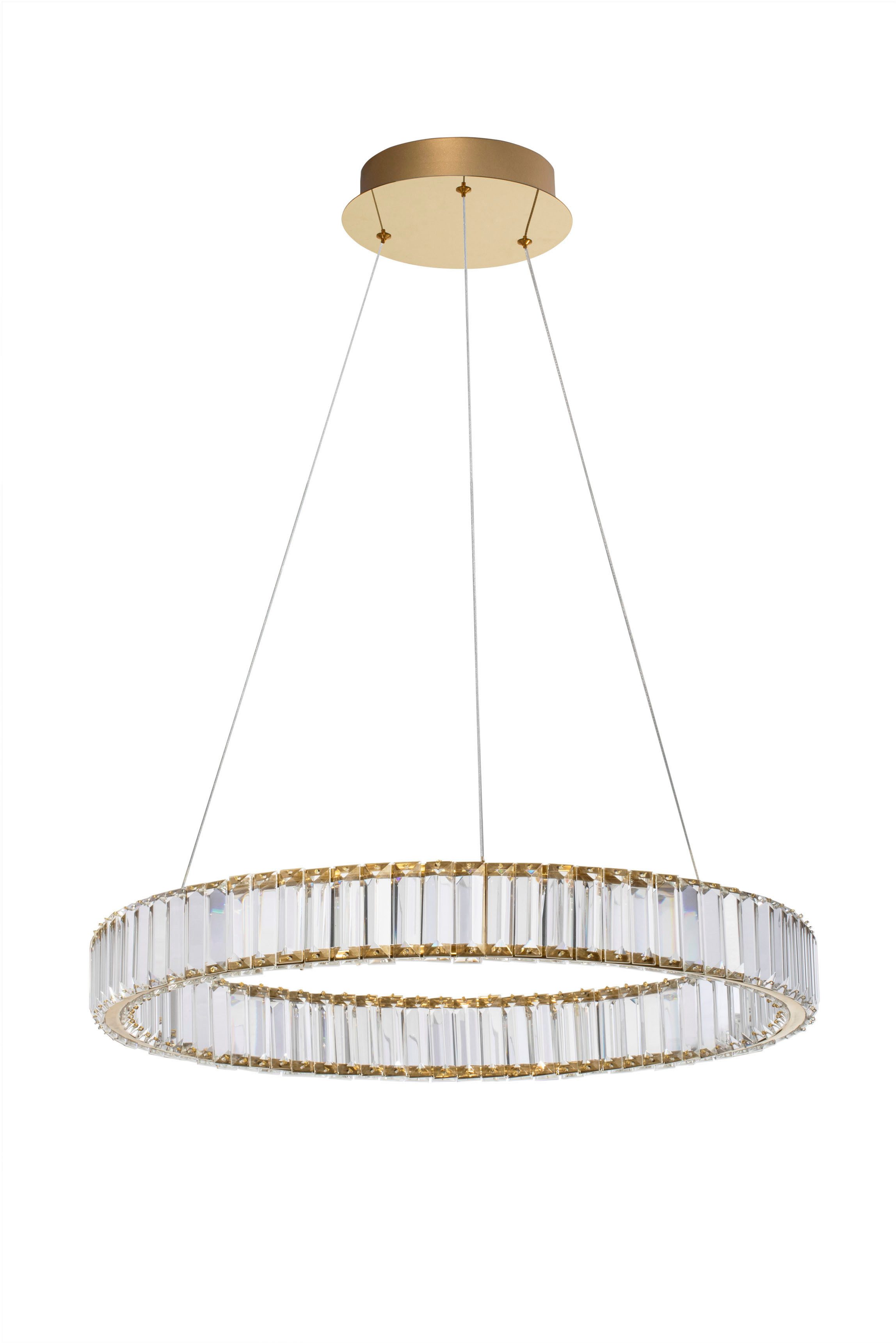 Nova Luce LED-Hängeleuchte AURELIA, Dimmfunktion, LED fest integriert, Warmweiß