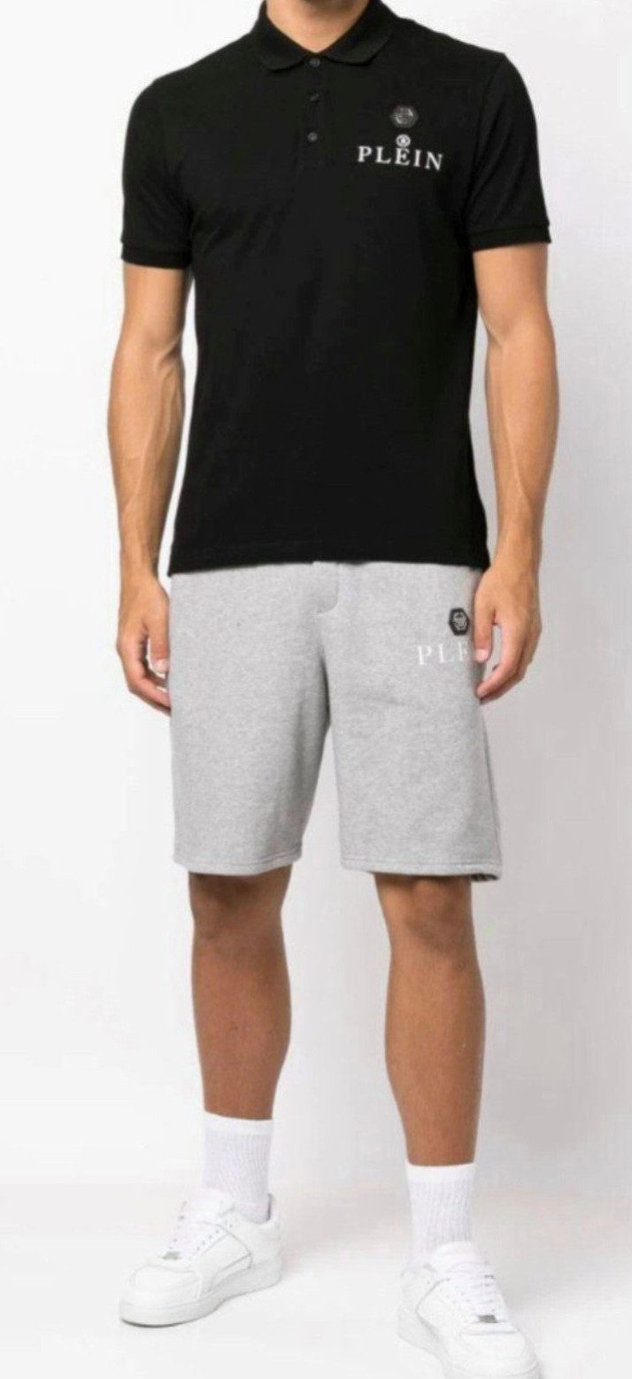 PHILIPP PLEIN Poloshirt mit Der Totenkopf-Print und das ikonische Hexagon-Logo – Bild 5 von 5
