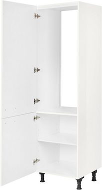 nobilia® Kühlumbauschrank "Flash", mit zwei Türen und zusätzlichem Einlegeboden, vormontiert, Ausrichtung wählbar, Breite/Höhe: 60/216,6 cm