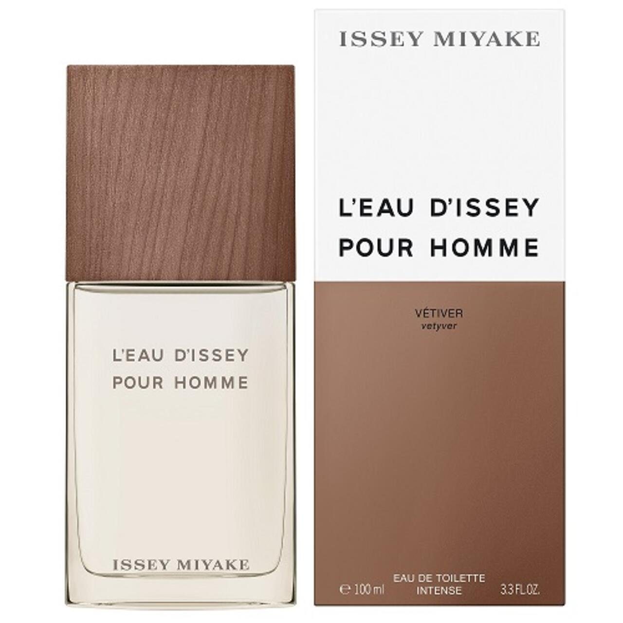 Issey Miyake Eau de Toilette L'Eau d'Issey pour Homme Vétiver EdT Nat. Spray, Herrenduft, vegan