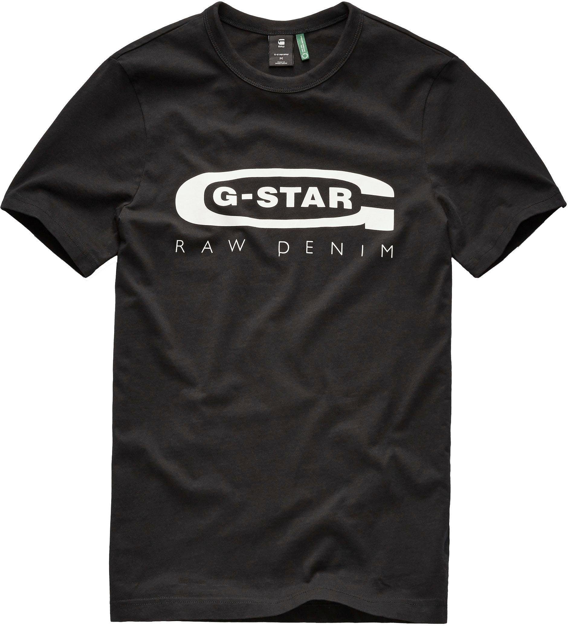 G-Star RAW Rundhalsshirt Graphic 4 black dk
