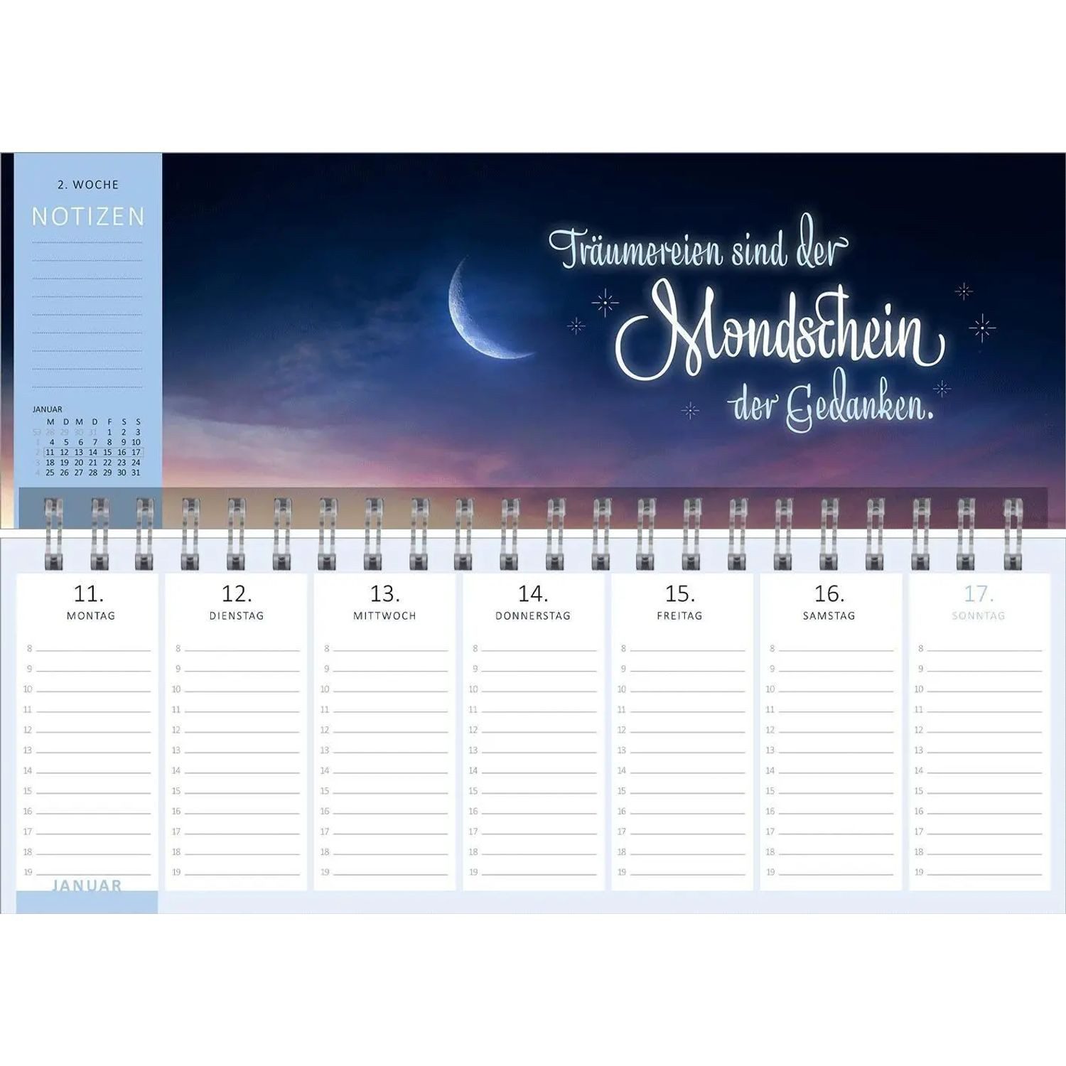 Ars Edition Geburtstagskalender Tischkalender Mein magisches Jahr 2027