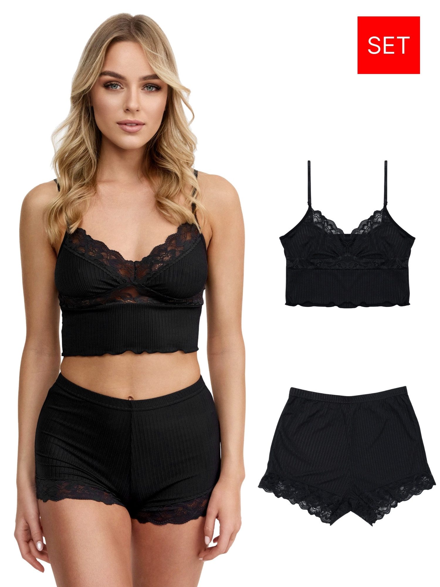 Tazzio Shorty Nachtwäsche-Set F921 (Set, 2 günstig online kaufen