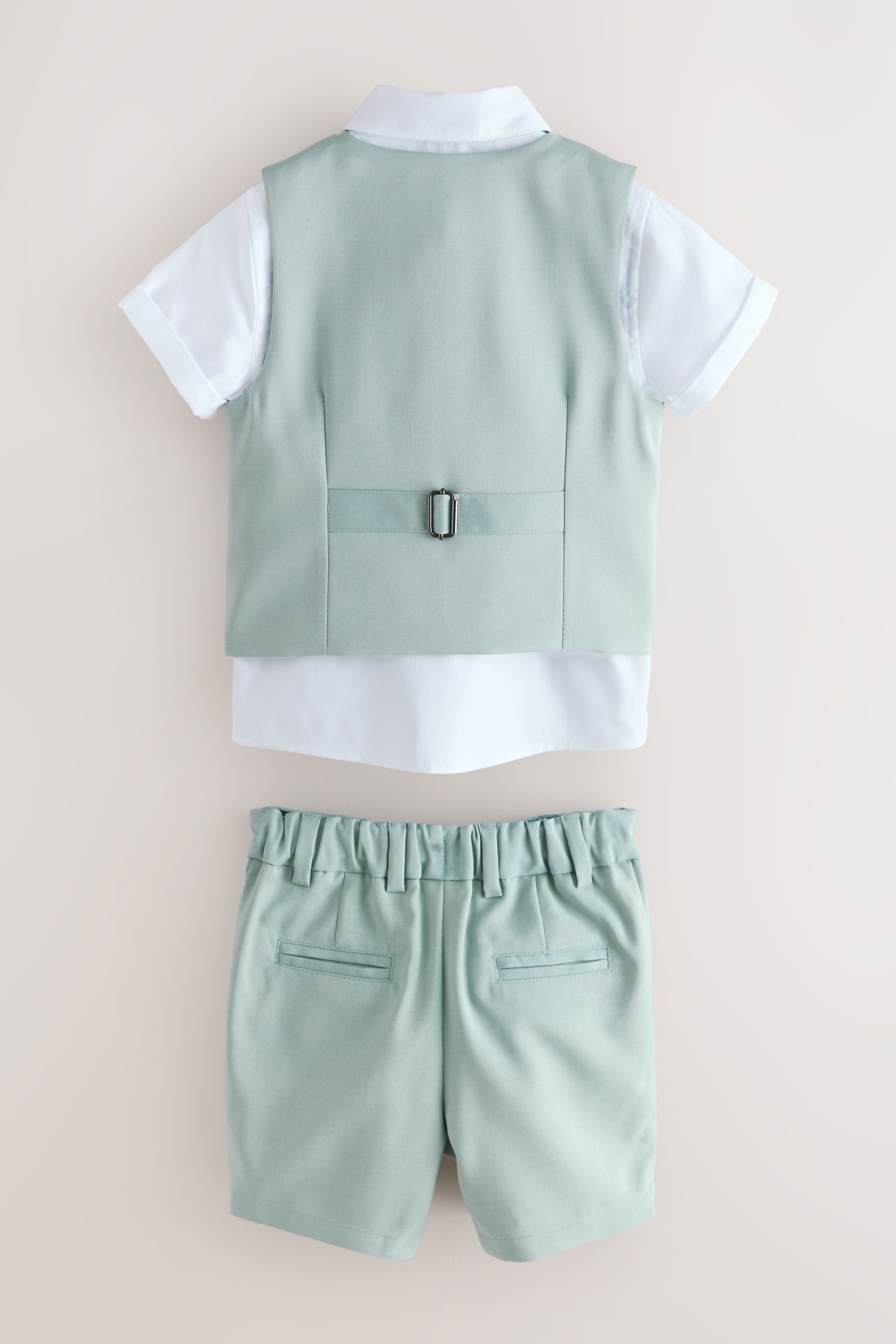 Baker by Ted Baker Kinderanzug Baker by Ted Baker Hemd, Weste und Shorts im Set (4-tlg)