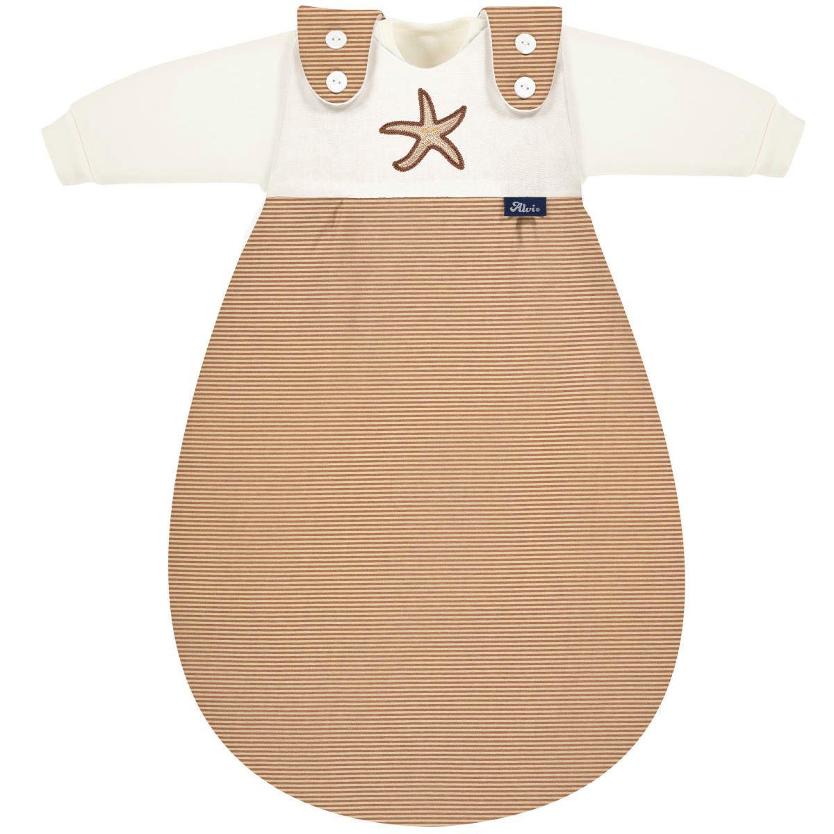 Alvi® Babyschlafsack Alvi Baby-Mäxchen Schlafsack 3tlg. Organic Cotton günstig online kaufen