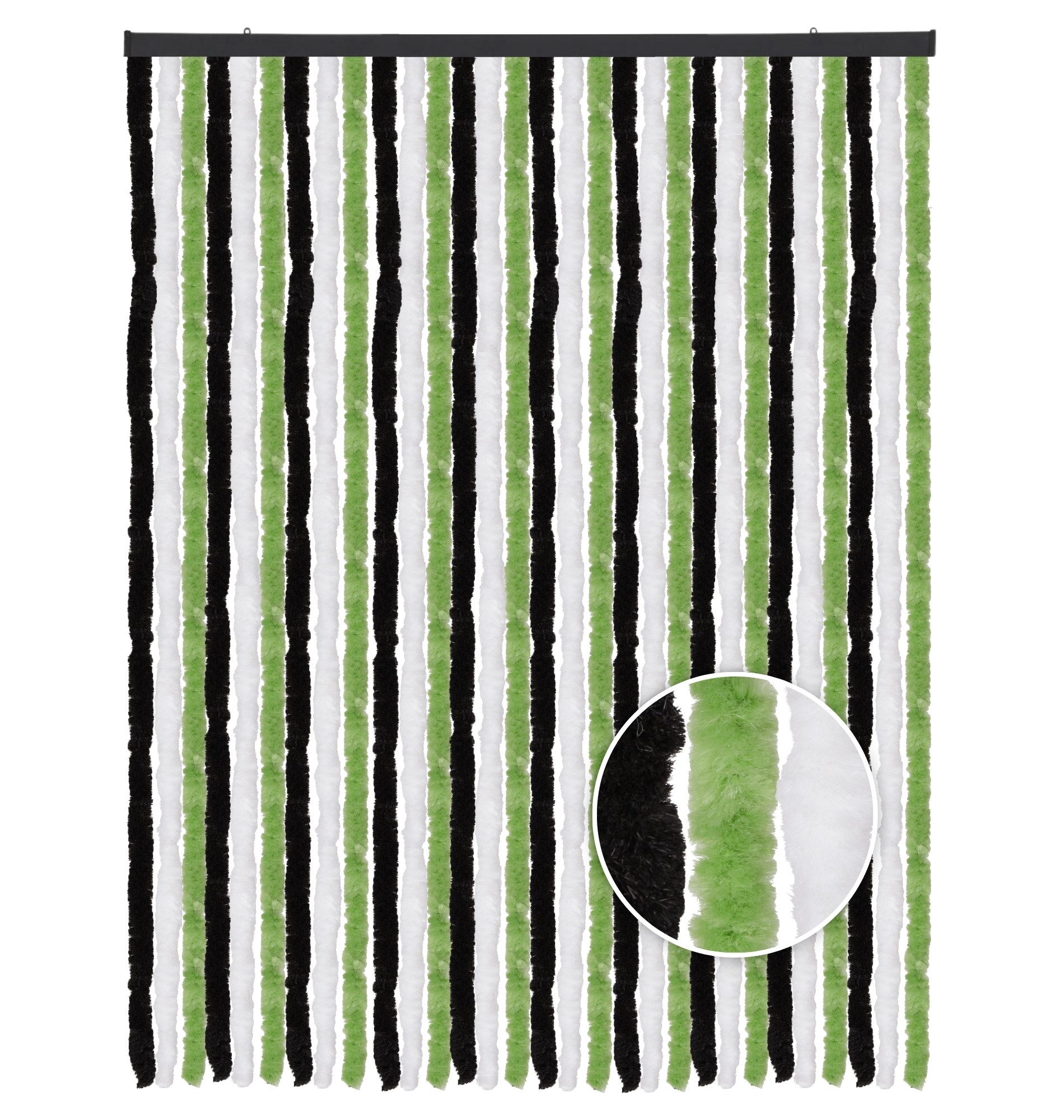 Arsvita Türvorhang Flauschvorhang 120x220cm, Ösen (1 günstig online kaufen