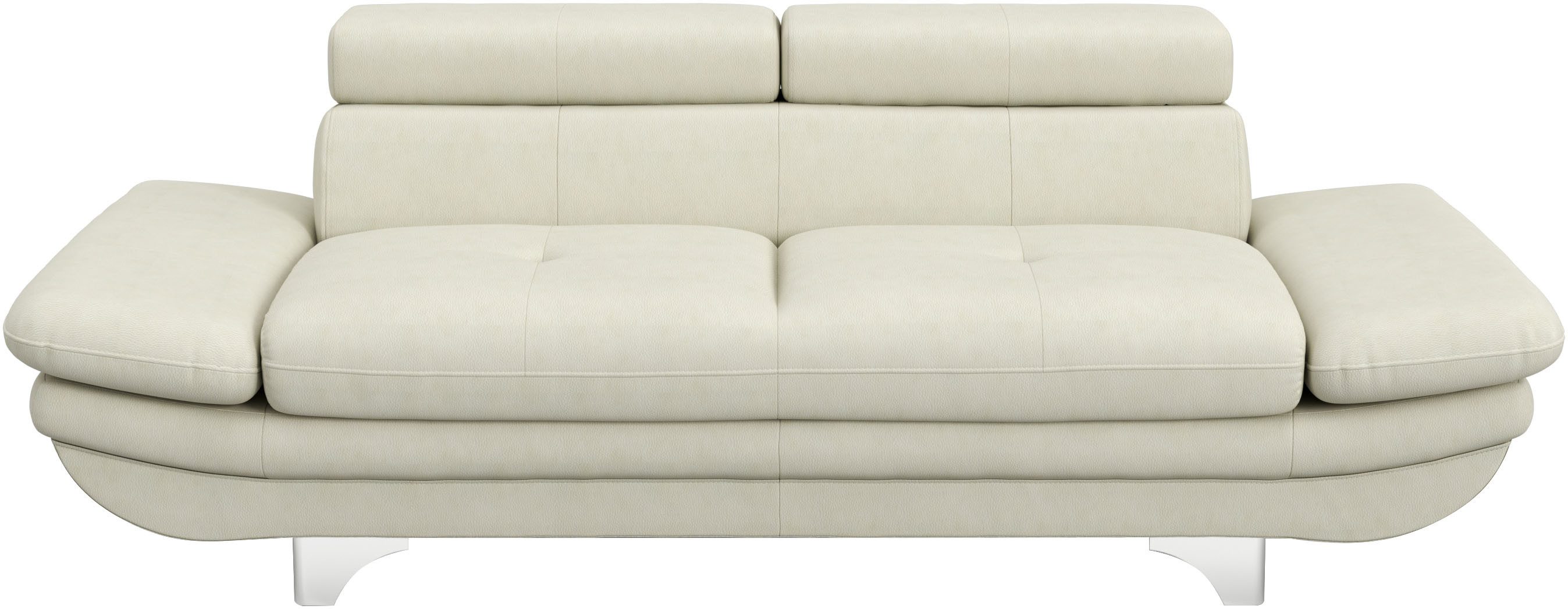 COTTA 2-Sitzer Enterprise, Big-Sofa, mit Armteilverstellung & Kopfteilverstellung