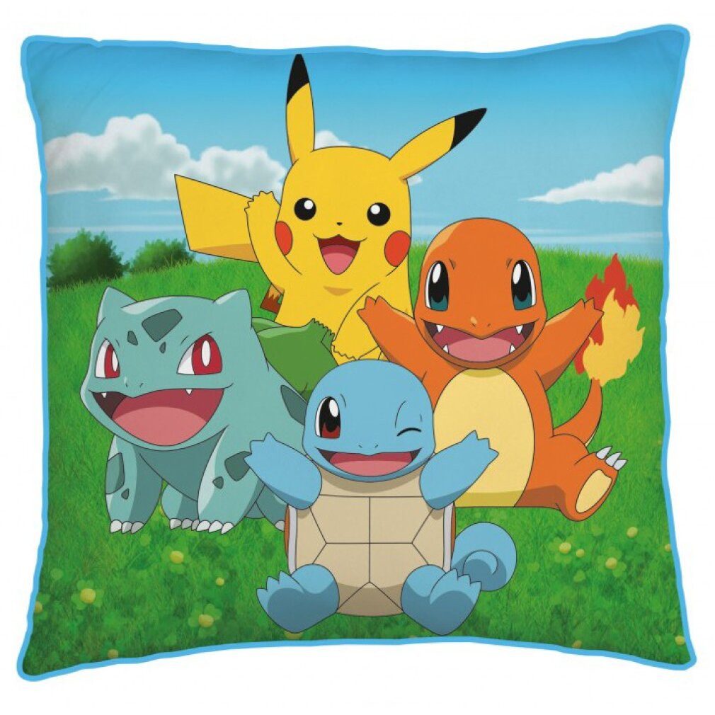 Halantex Dekokissen Pokémon Kissen, dekoratives Kissen 40*40 cm