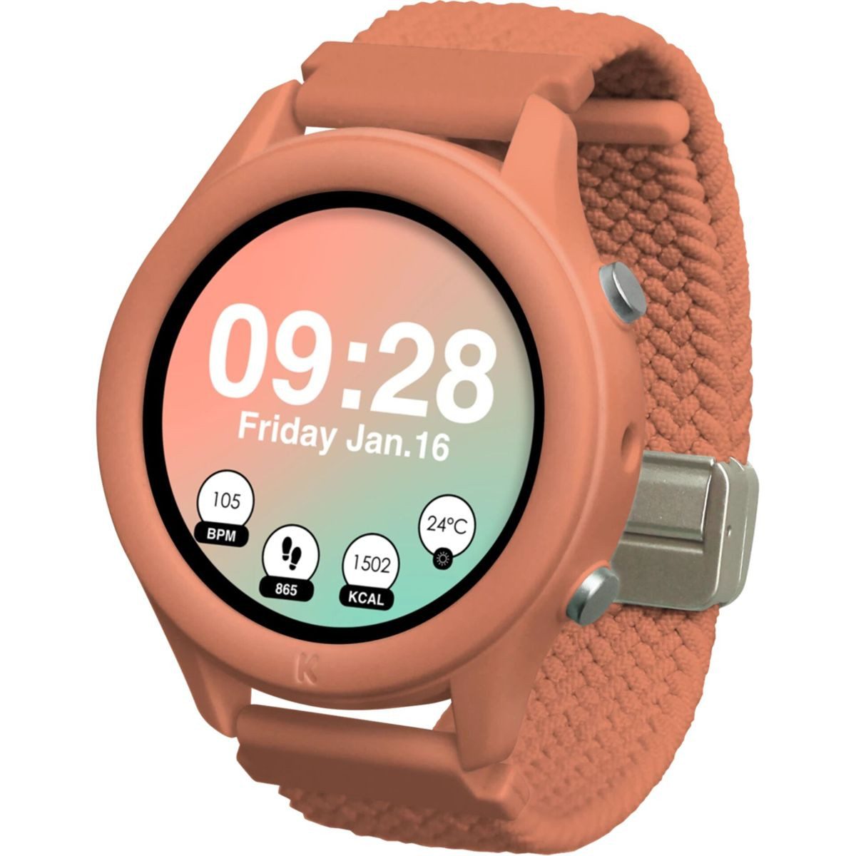 Kidywolf Smart-Watch kupfer Smartwatch