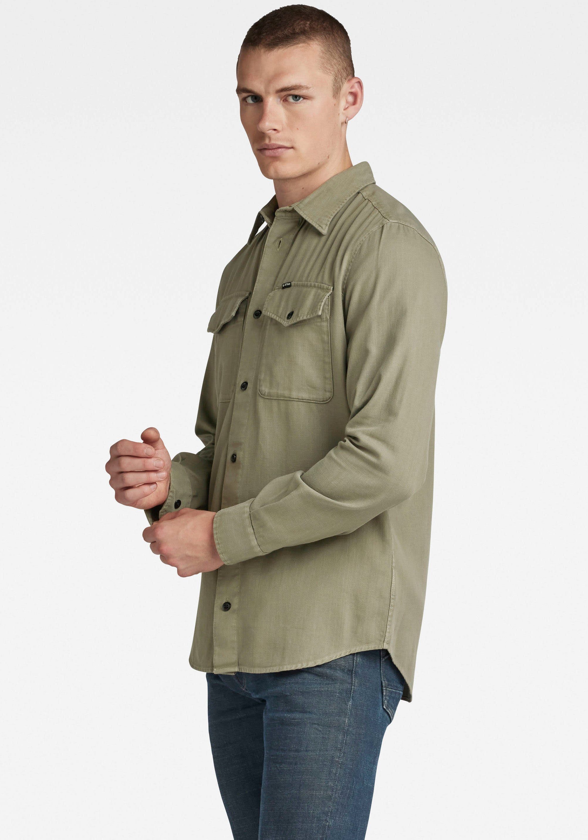 G-STAR Jeanshemd Marine Slim mit Pattentaschen günstig online kaufen