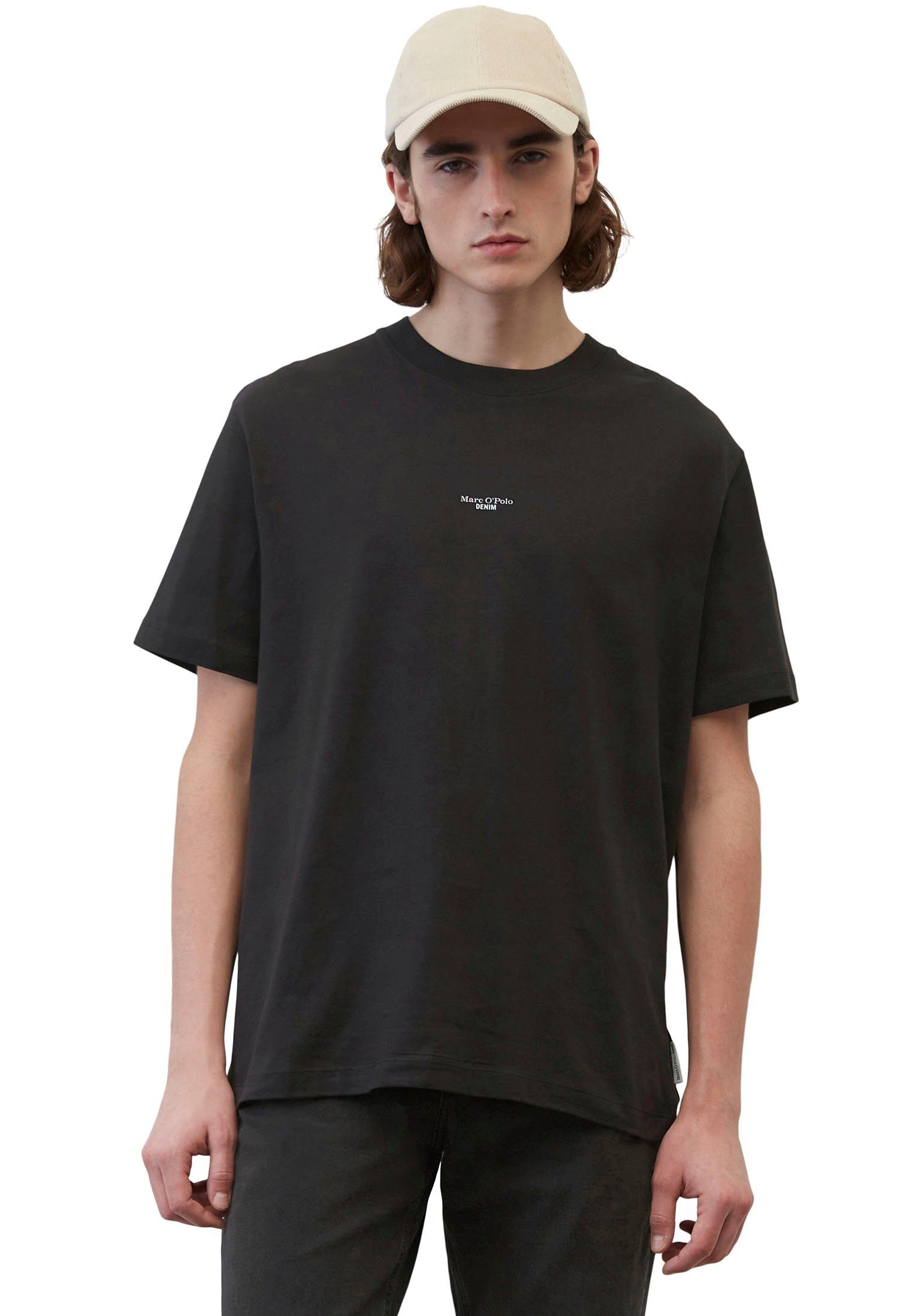 Marc O'Polo DENIM T-Shirt mit Labeling günstig online kaufen