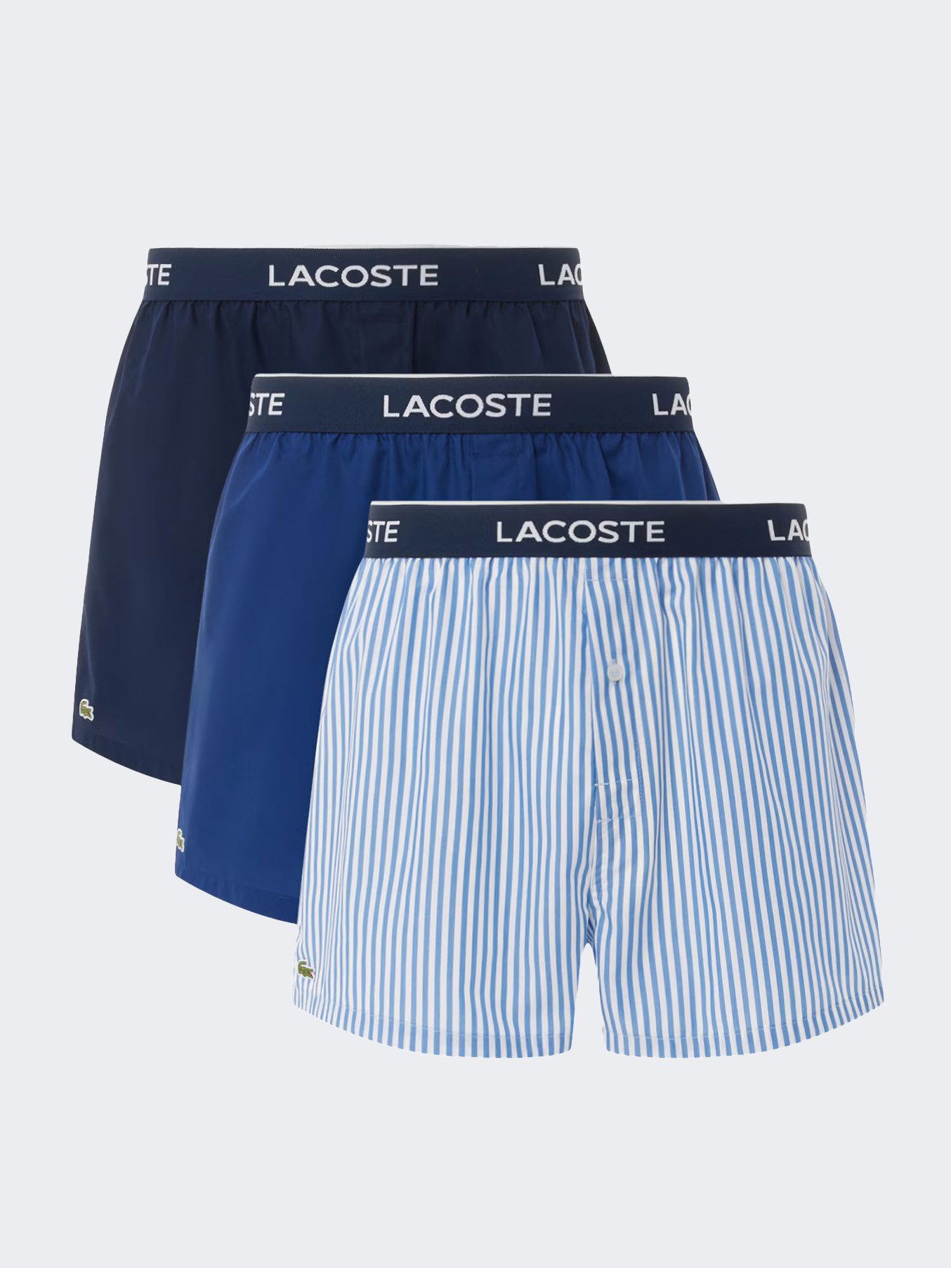 Lacoste Boxershorts Lacoste 3er Boxershorts günstig online kaufen