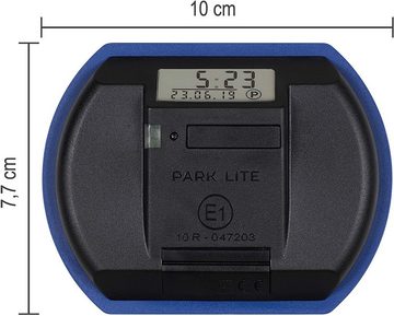 NeedIt elektronische Parkscheibe Park Lite, vollautomatische Parkuhr (Montagematerial inklusive), mit Zulassung, schnelle und einfache Montage