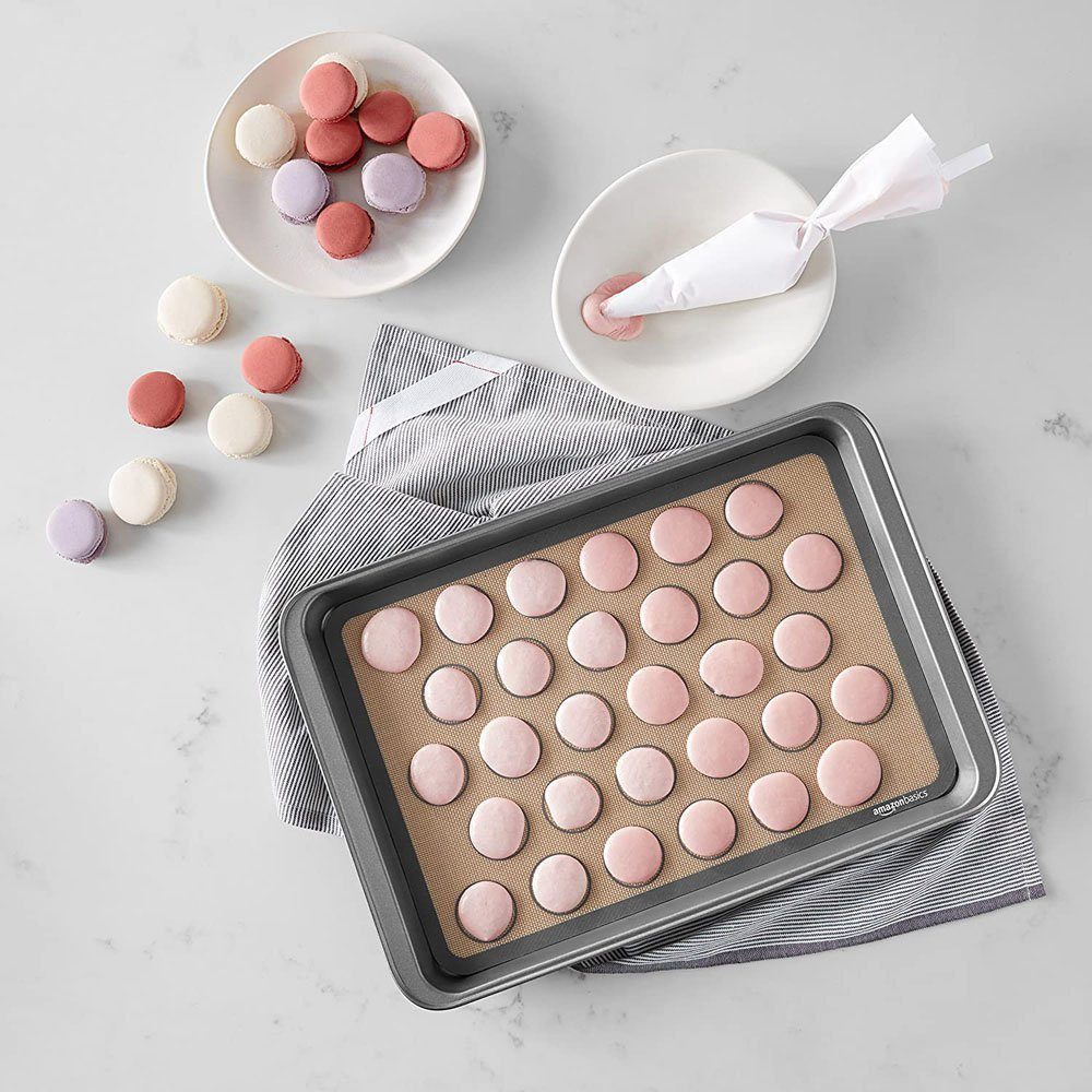 Macarons Basics-Backmatte für Jormftte aus Backmatte Silikon