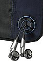 Hama CD-Player Tasche »Tasche für Discman und 3 CDs, Schwarz/Blau, mit Gürtelschlaufe, Trageriemen und Kabelausgang«, Bild 2