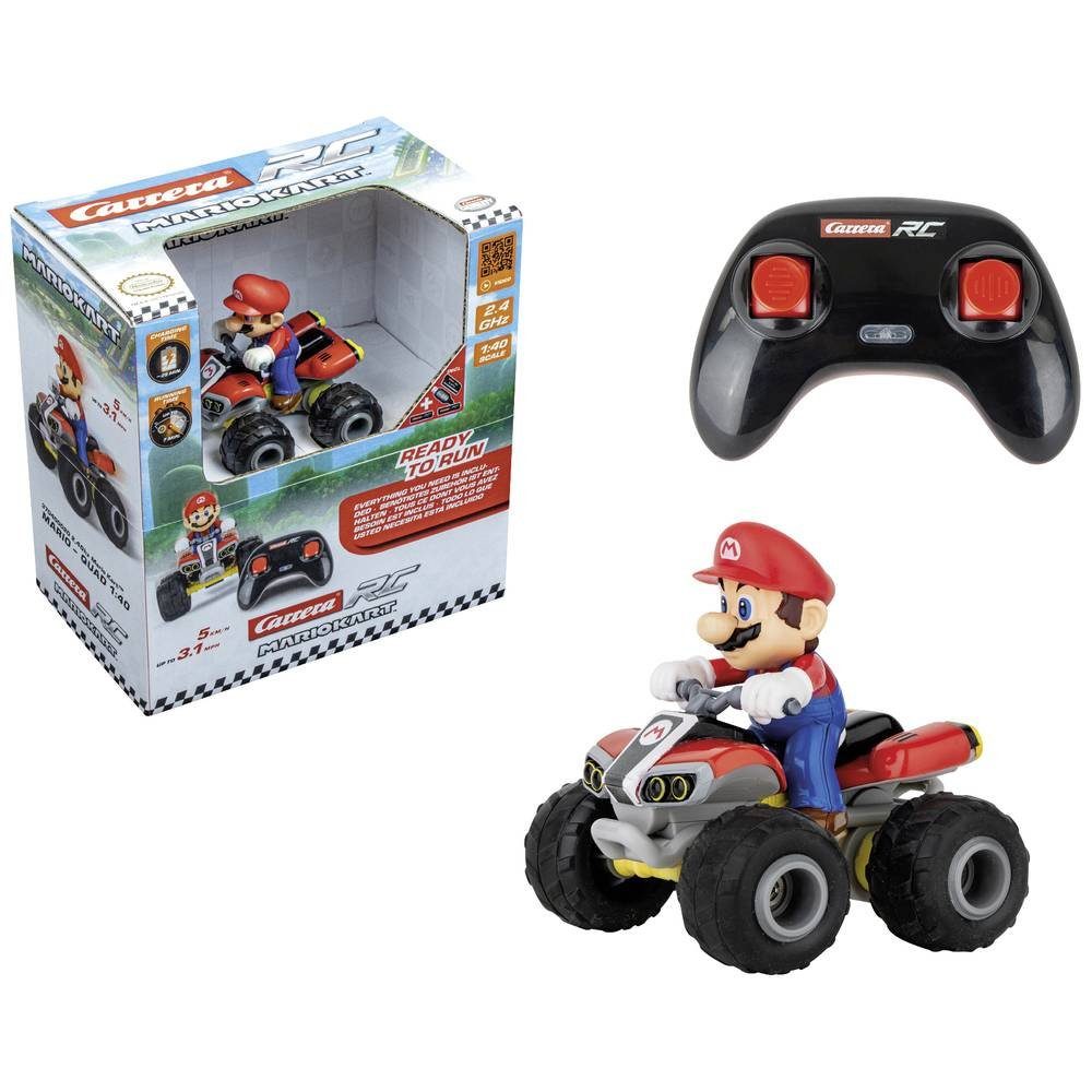 Carrera® RC-Auto RC 2.4GHz Mario Kart(TM), Mario - Quad 1:40