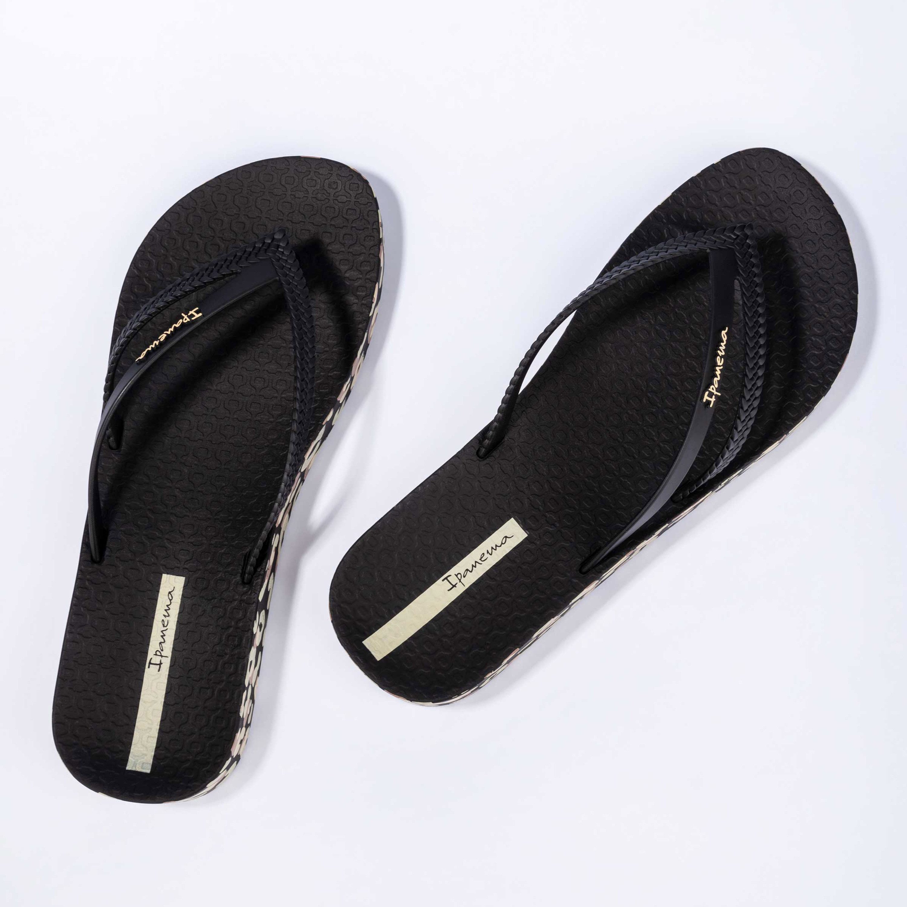 Ipanema BOSSA SOFT V FEM - Zehentrenner / Flip Flop Zehentrenner Flip Flop mit bedruckter Außensohle - geteilter Riemen