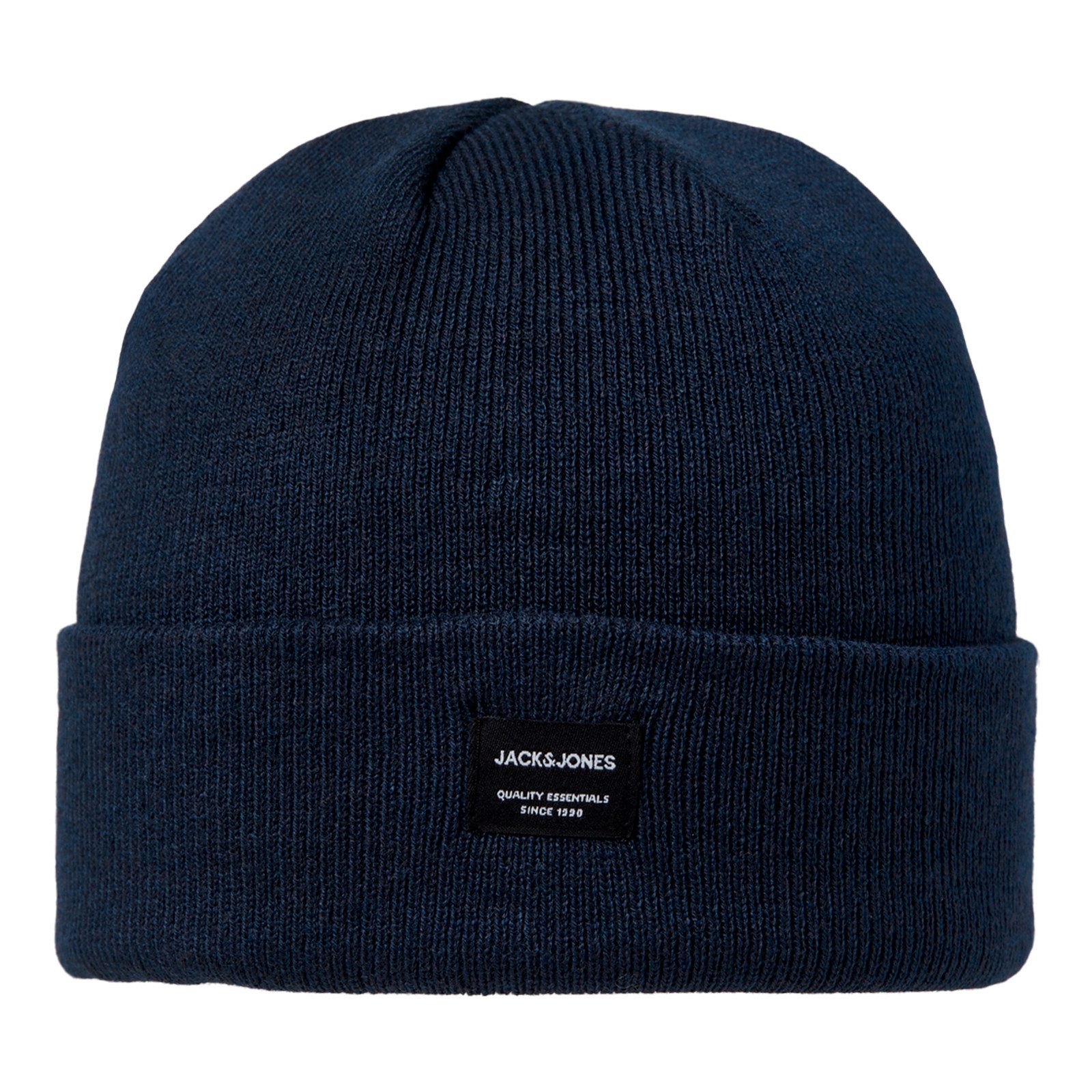 Jack & Jones Strickmütze JACDNA BEANIE NOOS Kunstfaser, Rippenstrick