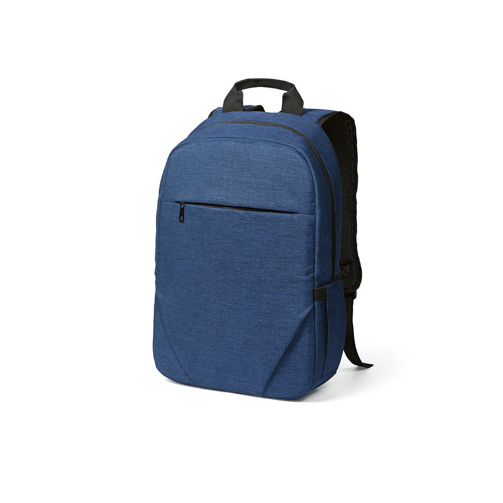 CABBEL Rucksack Rucksack 18L Laptop 17 Zoll rPET Trolley nachhaltig öko leicht 31cm (Rucksack, 1-tlg., Einzelartikel), Blau, recyceltes Polyester, gepolstert, ergonomisch, 91,2%