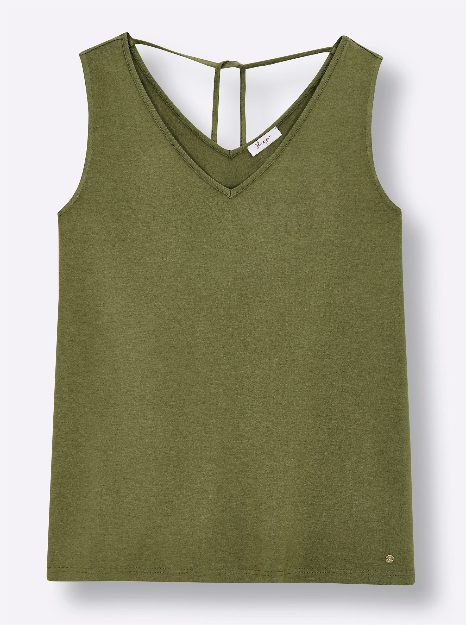 Sheego Shirttop Shirttop Ärmellos