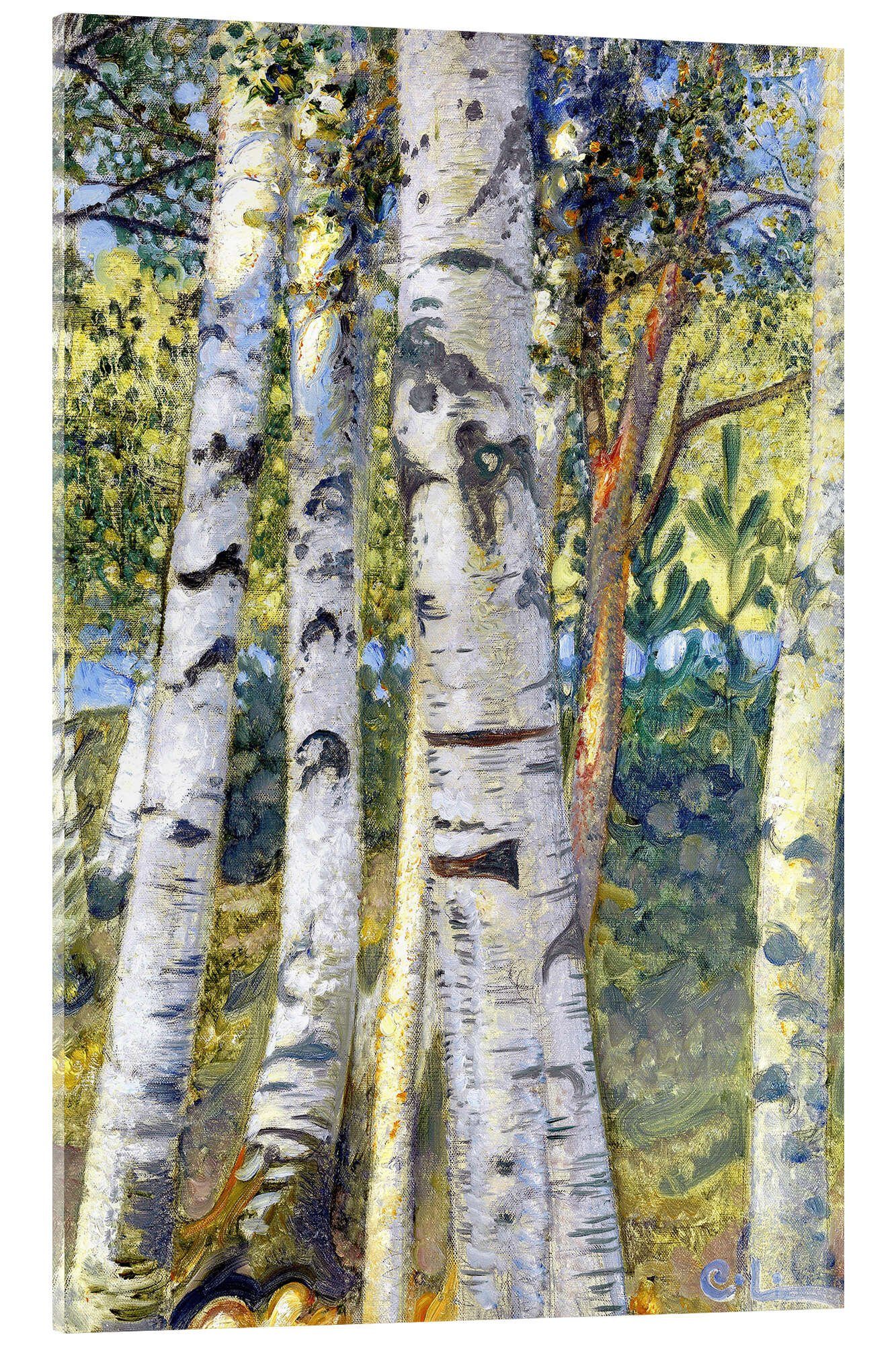 Acrylglasbild Carl Larsson