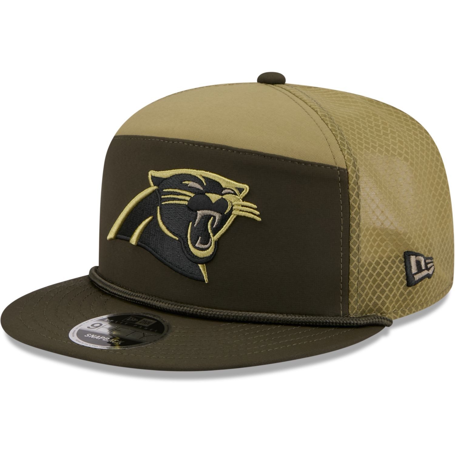 Snapback Cap 9Fifty Split Panel SALUTE Carolina Panthers