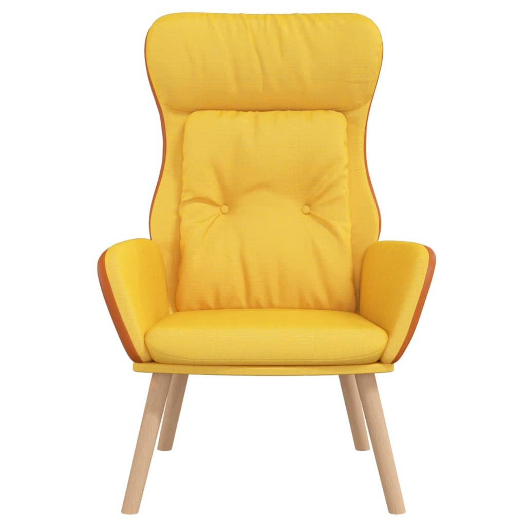 vidaXL Sessel Relaxsessel Senfgelb Stoff und günstig online kaufen