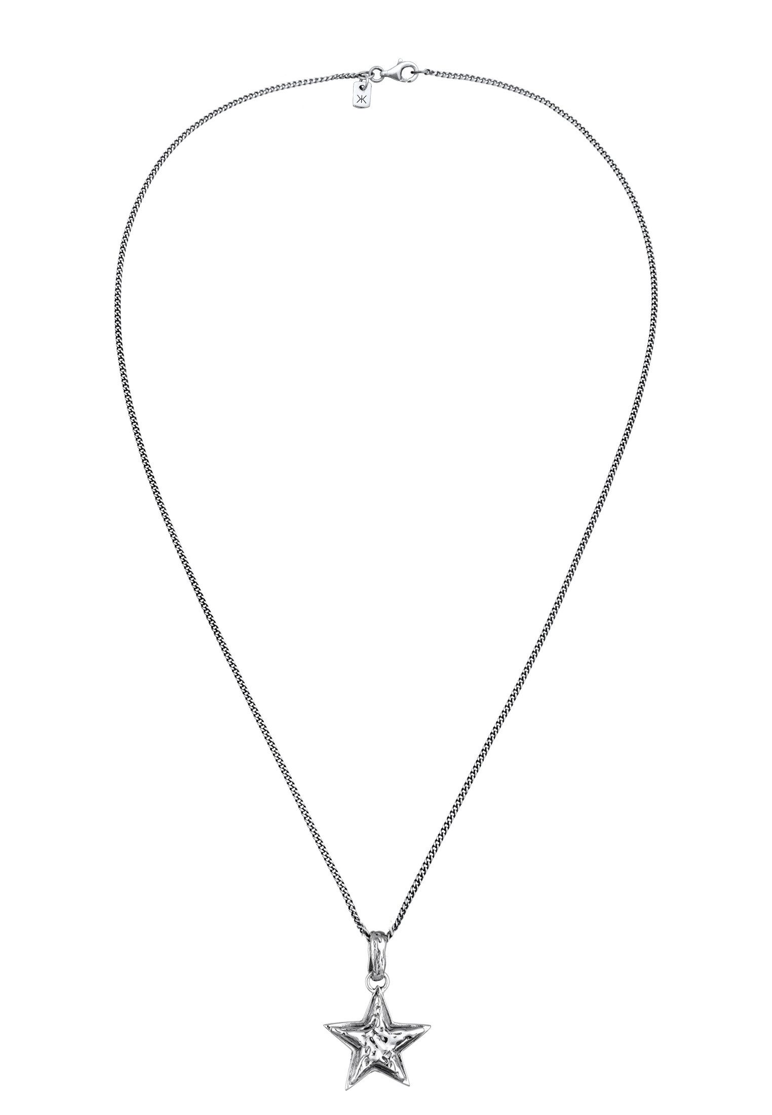 Kuzzoi Kette mit Anhänger Stern Vintage 925 Sterling Silber