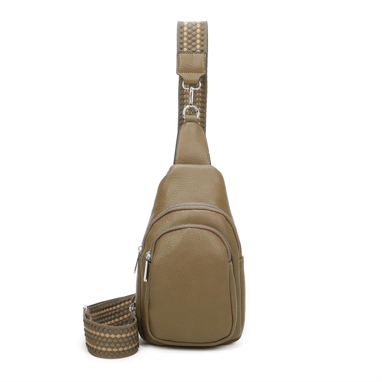 Schultertasche Unisex Sling-Tasche Bodybag Crossbody Brusttasche