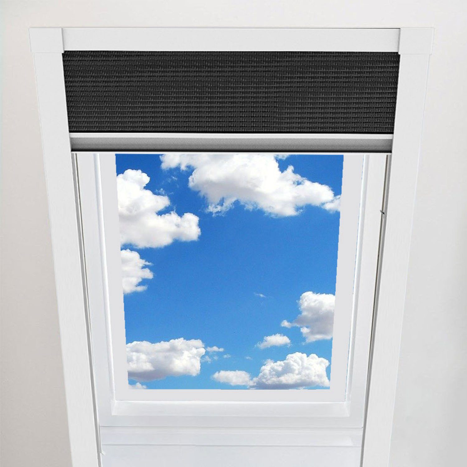 Insektenschutz verschiedenen Nematek Dachfenster Größen, Fliegengitter für UNO-Plissee in Insektenschutzplissee Nematek Dachfensterplissee