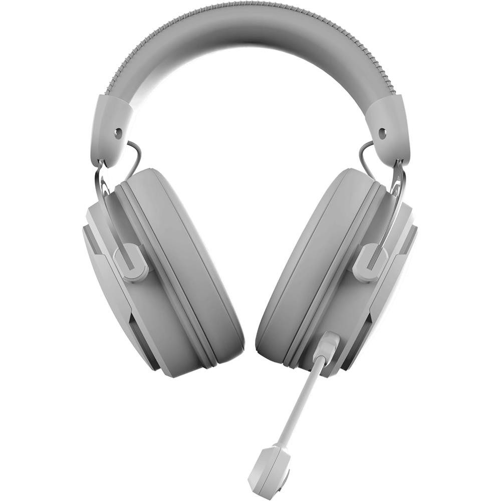 nubi NH1 Pro Wireless Headset Weiß für Gaming, Musik & Multimedia Gaming-Headset (Abnehmbares, flexibel positionierbares Mikrofon) – Bild 3 von 5