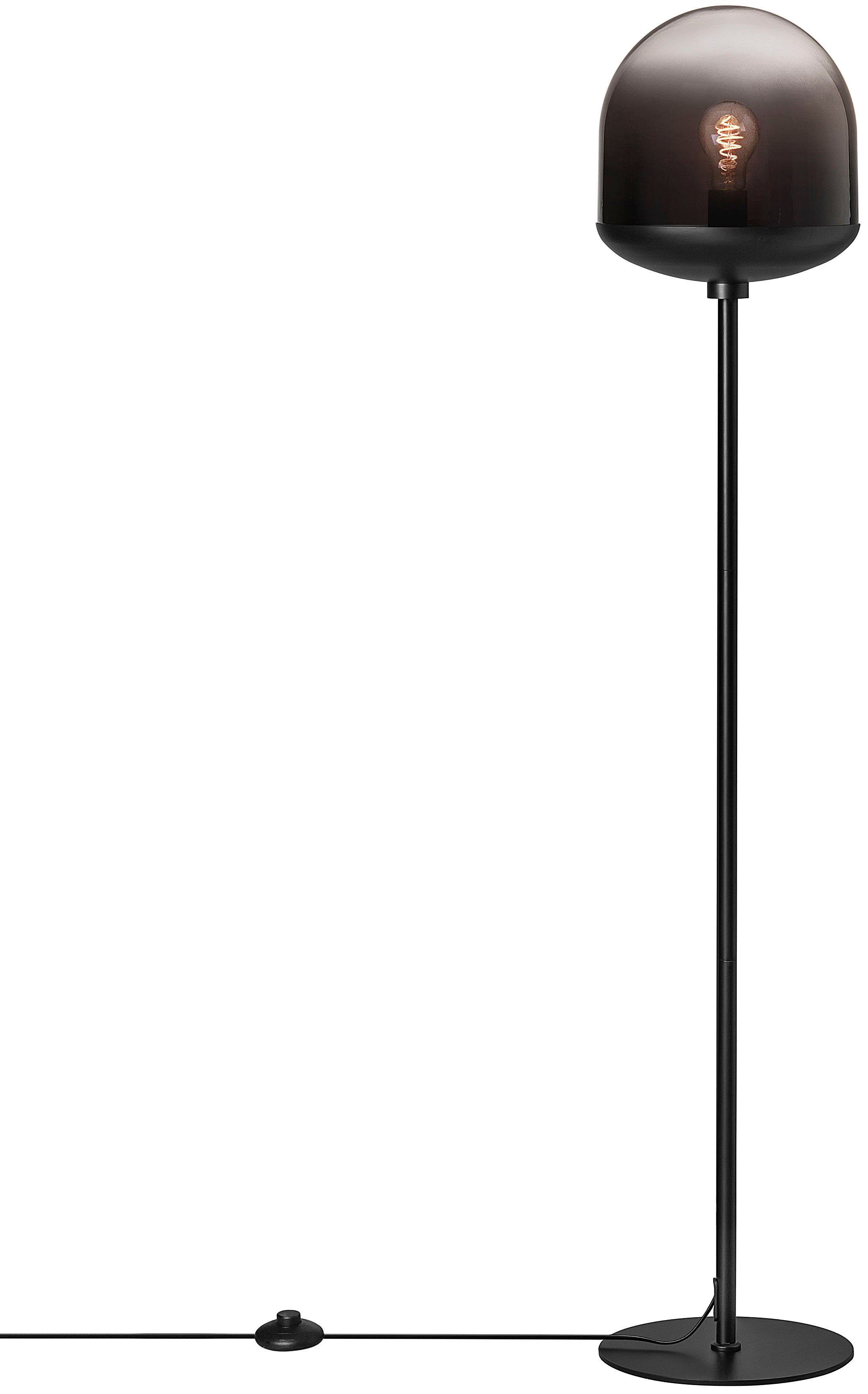 Nordlux Stehlampe MAGIA, ohne Leuchtmittel, mundgeblasenes Glas mit Farbverlauf, abnehmbarer Diffusor | Standleuchten
