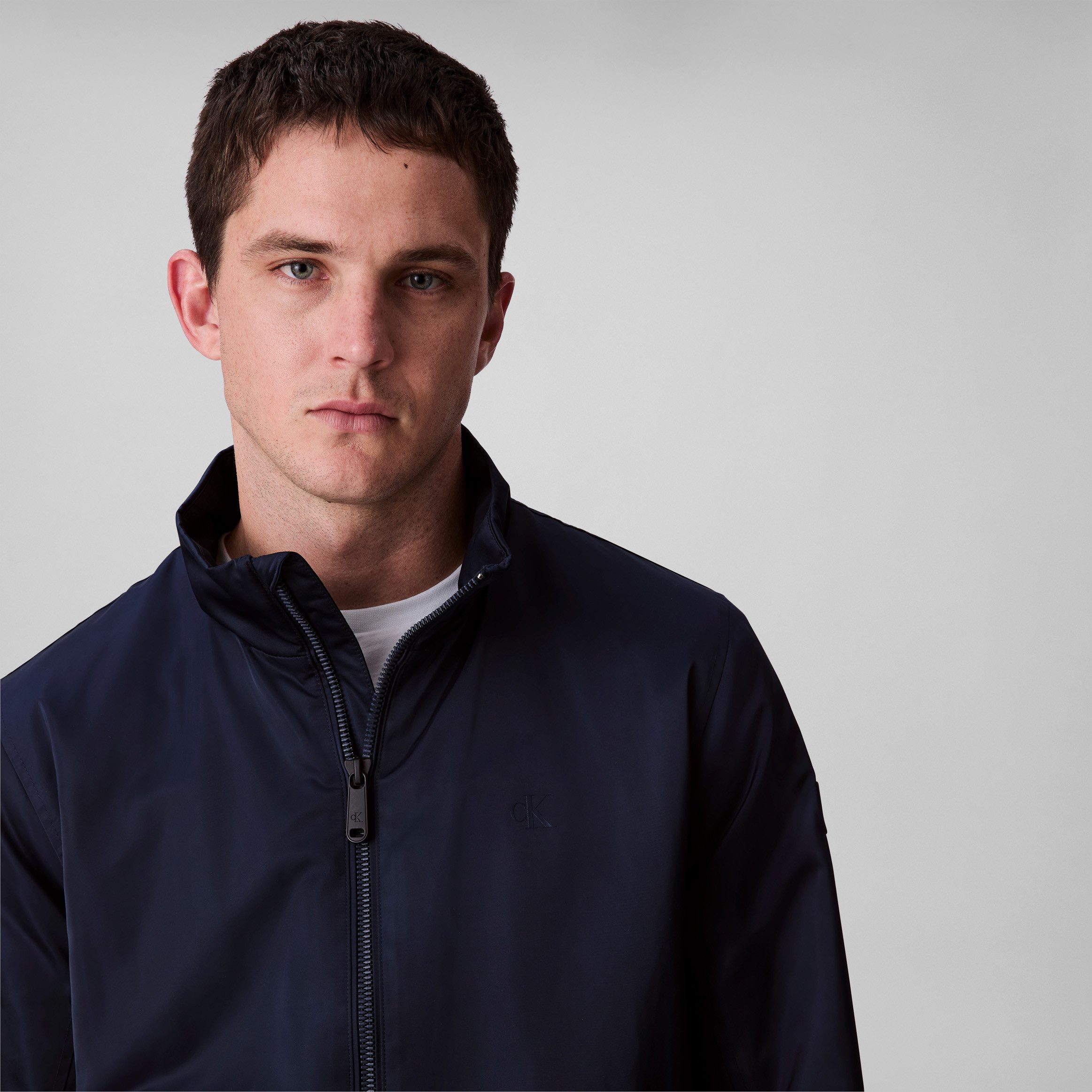 Calvin Klein Jeans Bomberjacke LS PADDED HARRINGTON JACKET Mit Rundhalsauss günstig online kaufen