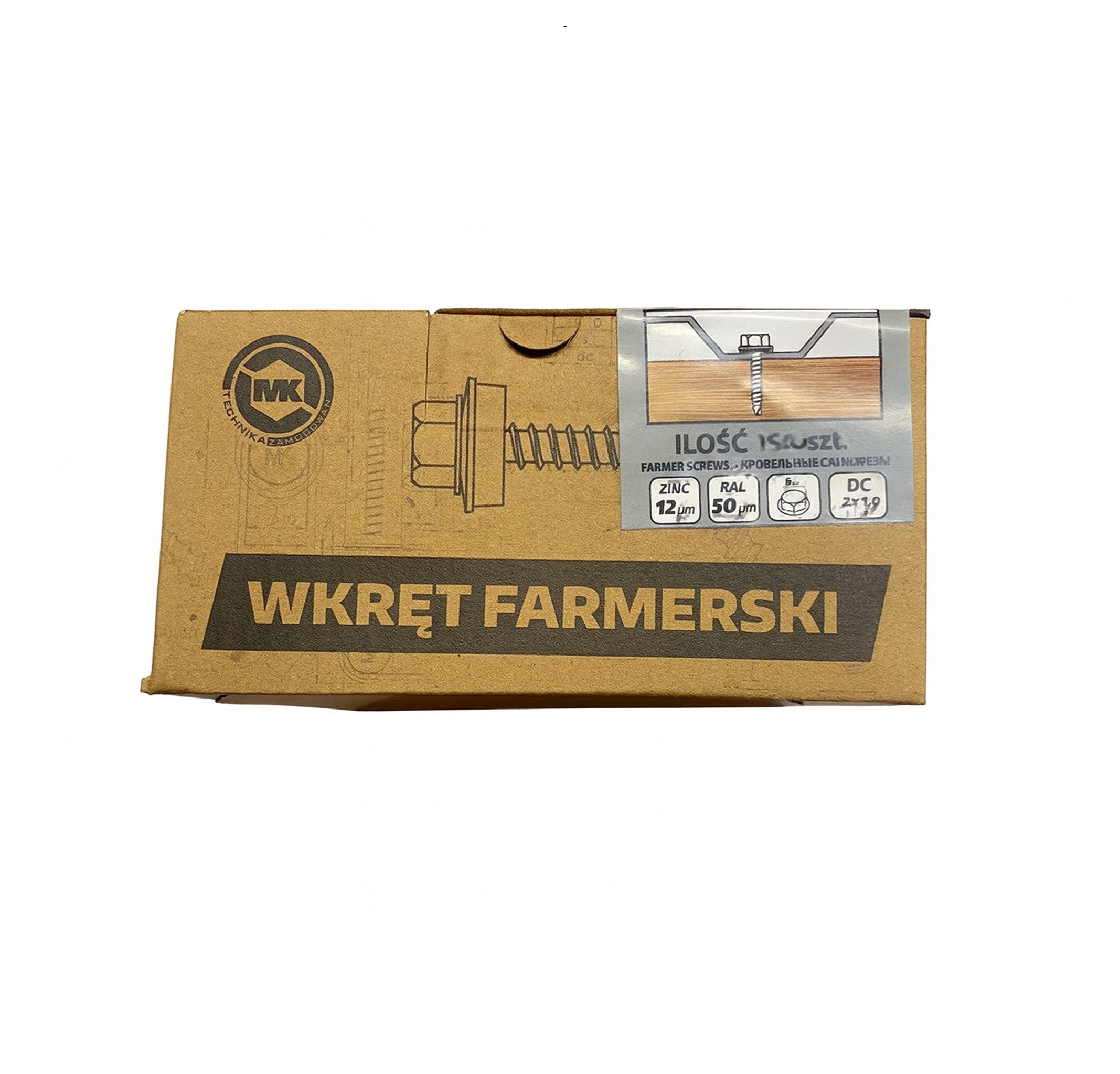 MAG-KRAK Blechschraube Selbstbohrschraube Trapezblechschraube in verschiedenen RAL-Farben, (100 St)