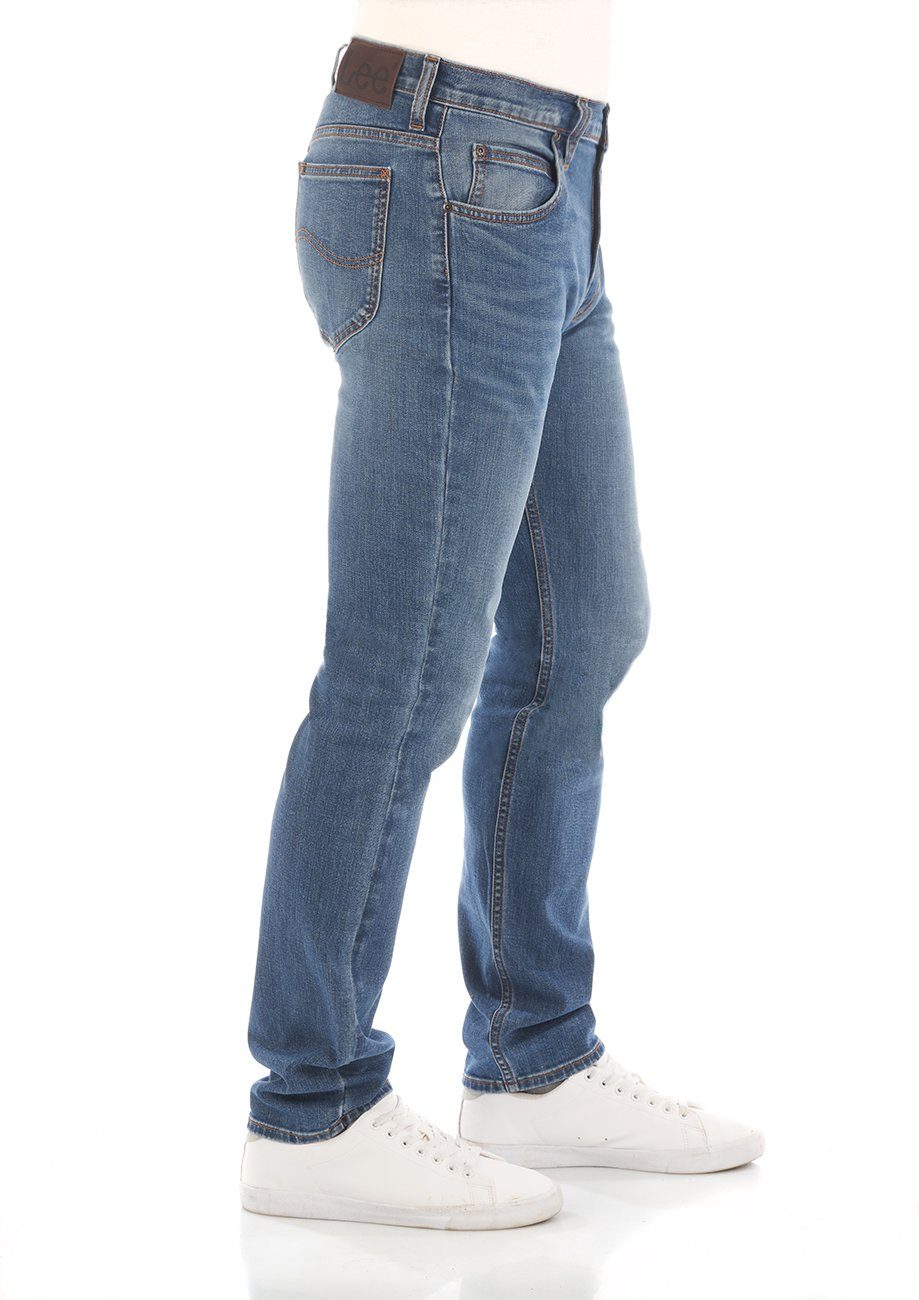 Mid Stretch Lee® mit Used Slim-fit-Jeans RIDER (L701SJVZ) Jeans