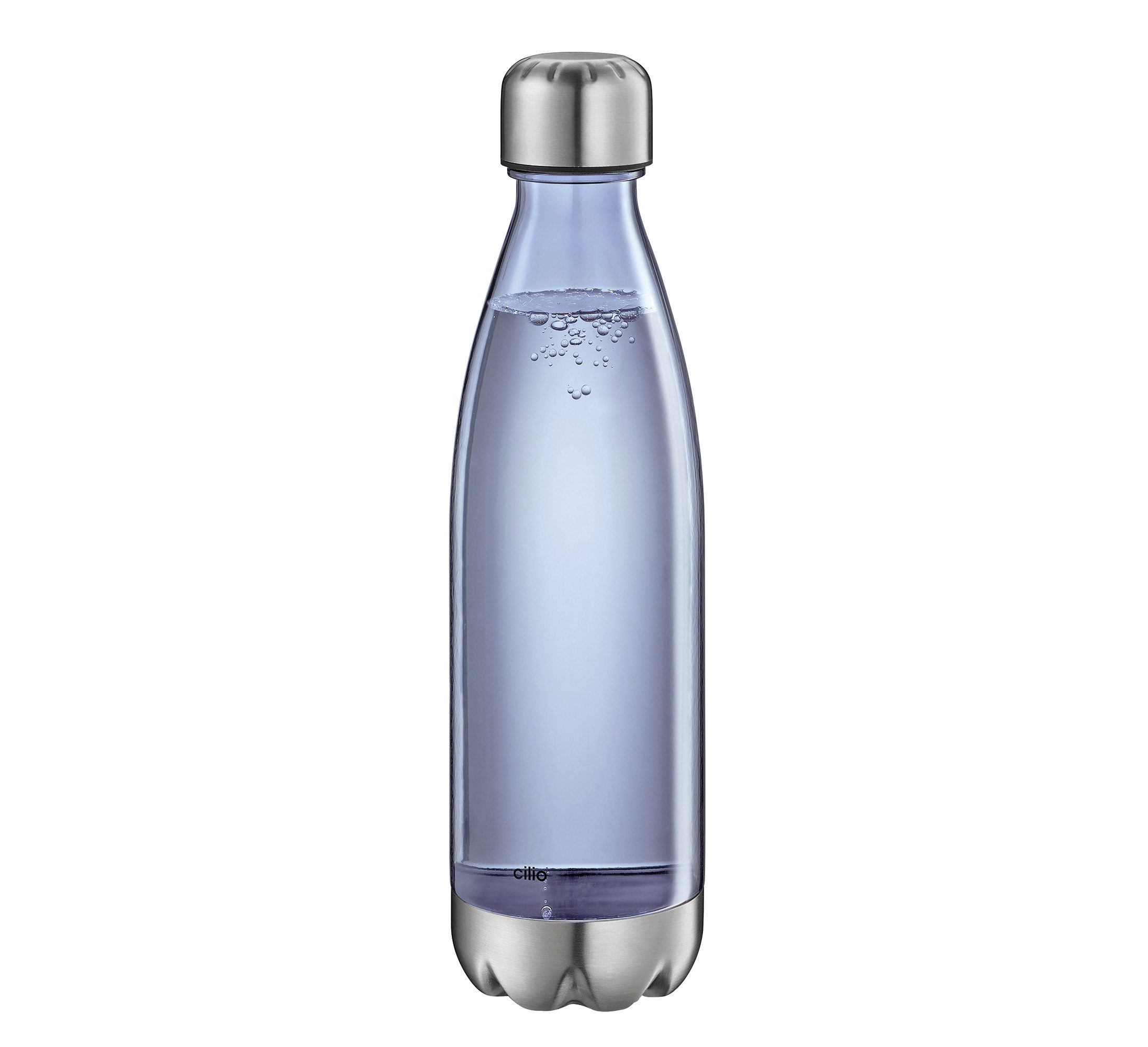 Cilio Trinkflasche Trinkflasche Wasserflasche Kohlensäure geeignet 0,7L cilio ELEGANTE