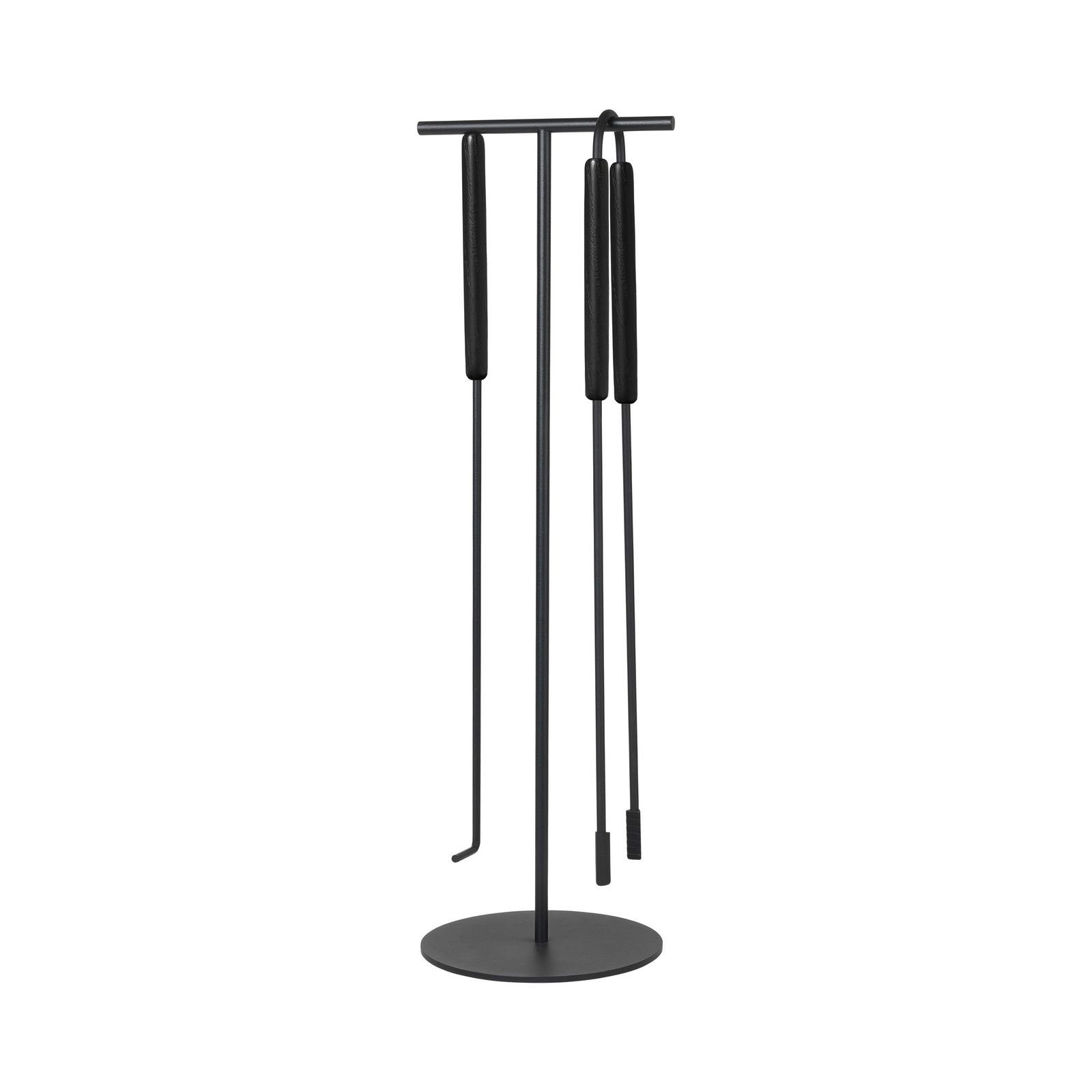 blomus Kamingarnitur, blomus ASHI Kamingarnitur 3-teilig Stahl pulverbeschichtet black