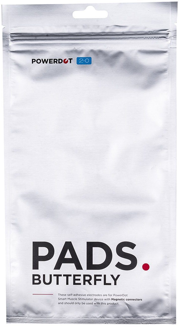 Therabody EMS-Gerät PowerDot MAGNETIC PAD RED 2.0 Elektrodenpad, Ersatzpads für PowerDot Uno und Duo