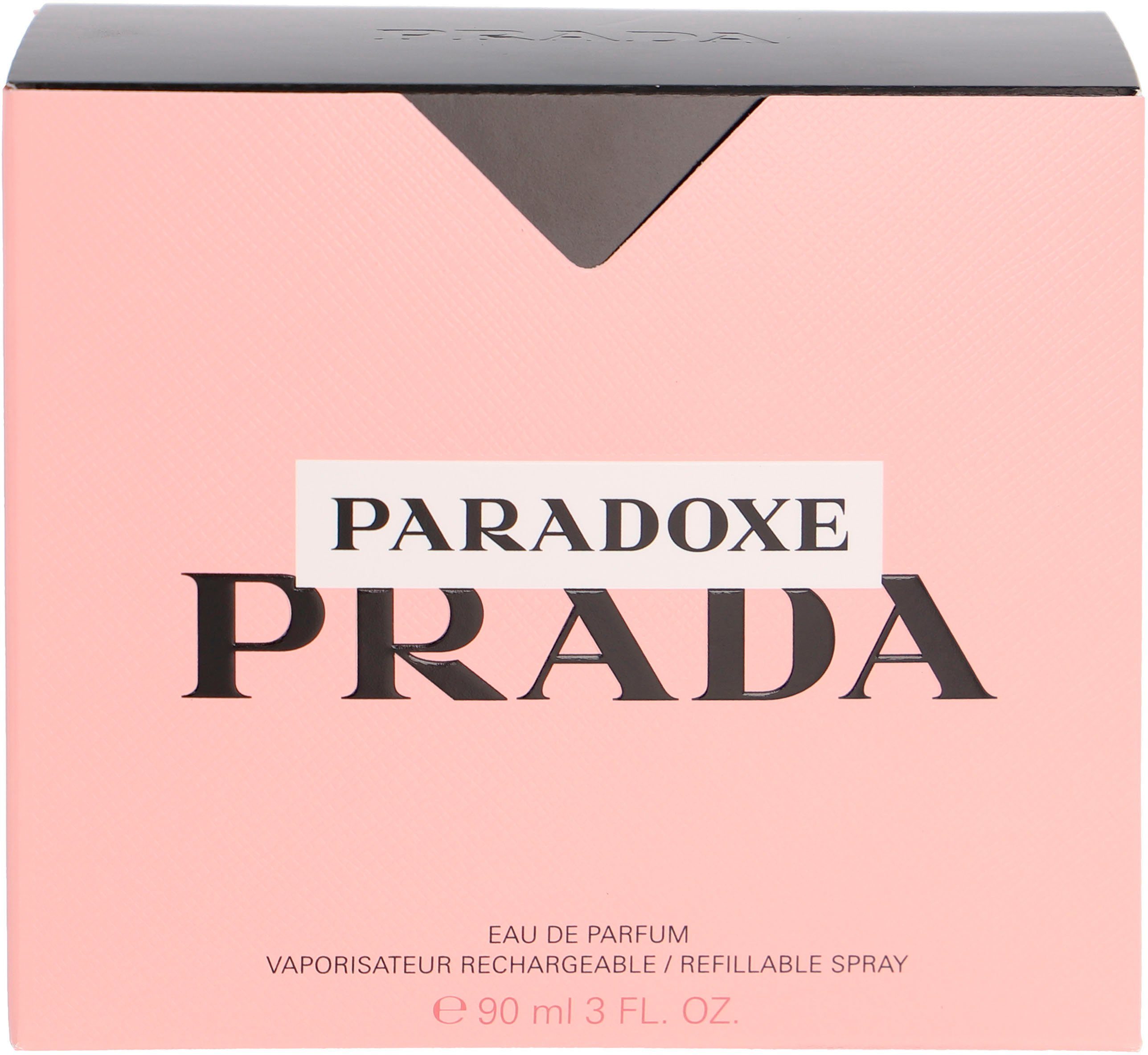 PRADA Eau de Parfum Paradoxe, mit belebendem ersten Eindruck