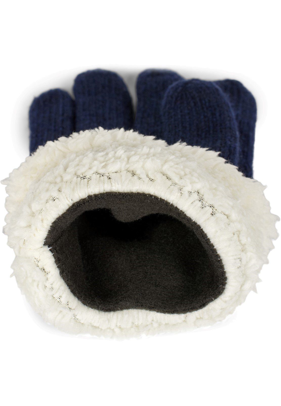 styleBREAKER Strickhandschuhe Strickhandschuhe mit Schneeflocke, Strass günstig online kaufen