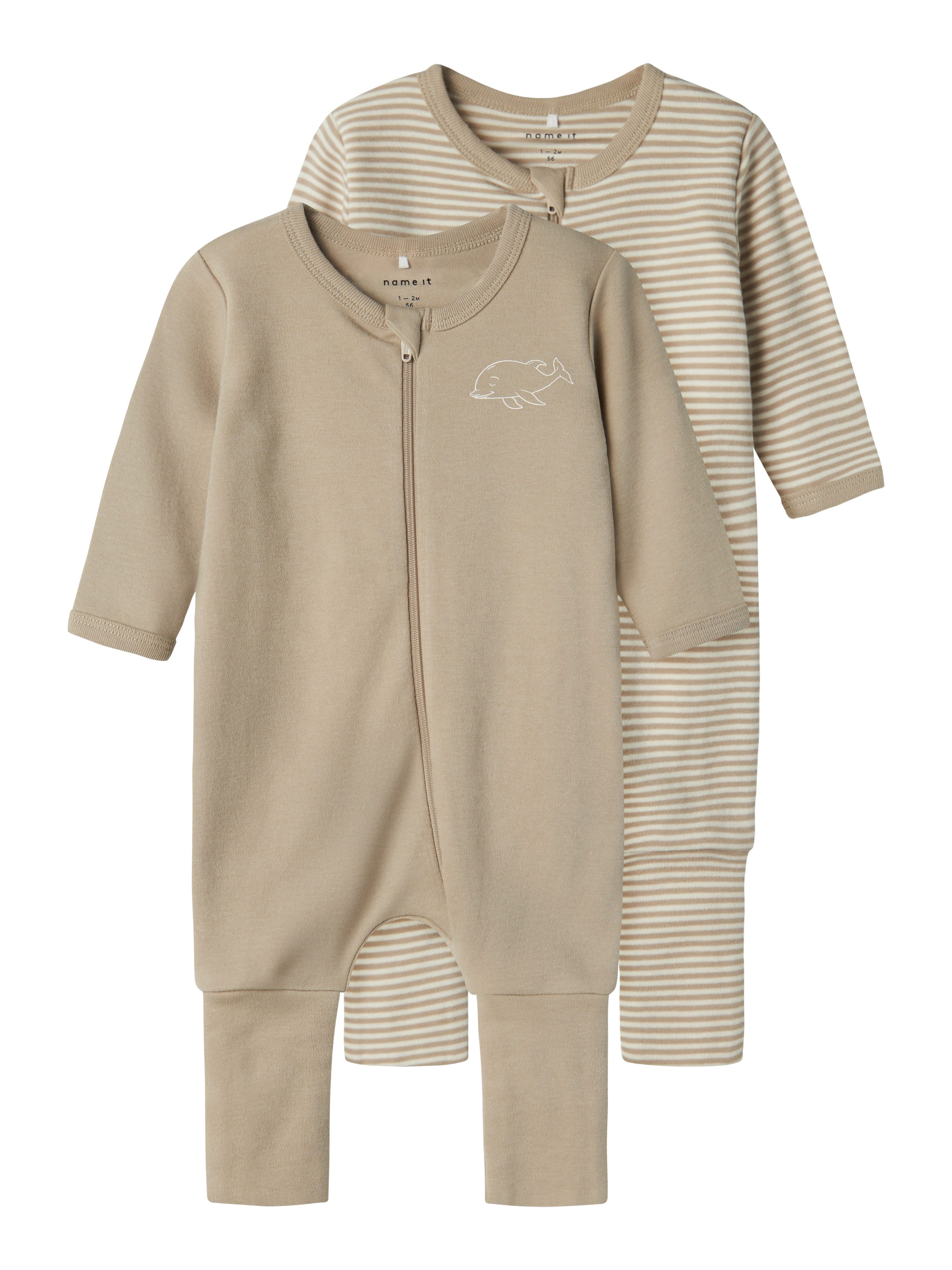 Schlafoverall NBNNIGHTSUIT 2P ZIP FF Y/D CORE 2 NOOS