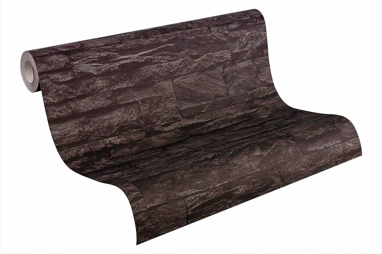 living walls Vinyltapete Best of Wood`n Stone 2nd Edition, glatt, Motiv, Steinoptik, gemustert, Modern Tapete Stein Tapeten Wohnzimmer Schlafzimmer Küche Flur Design