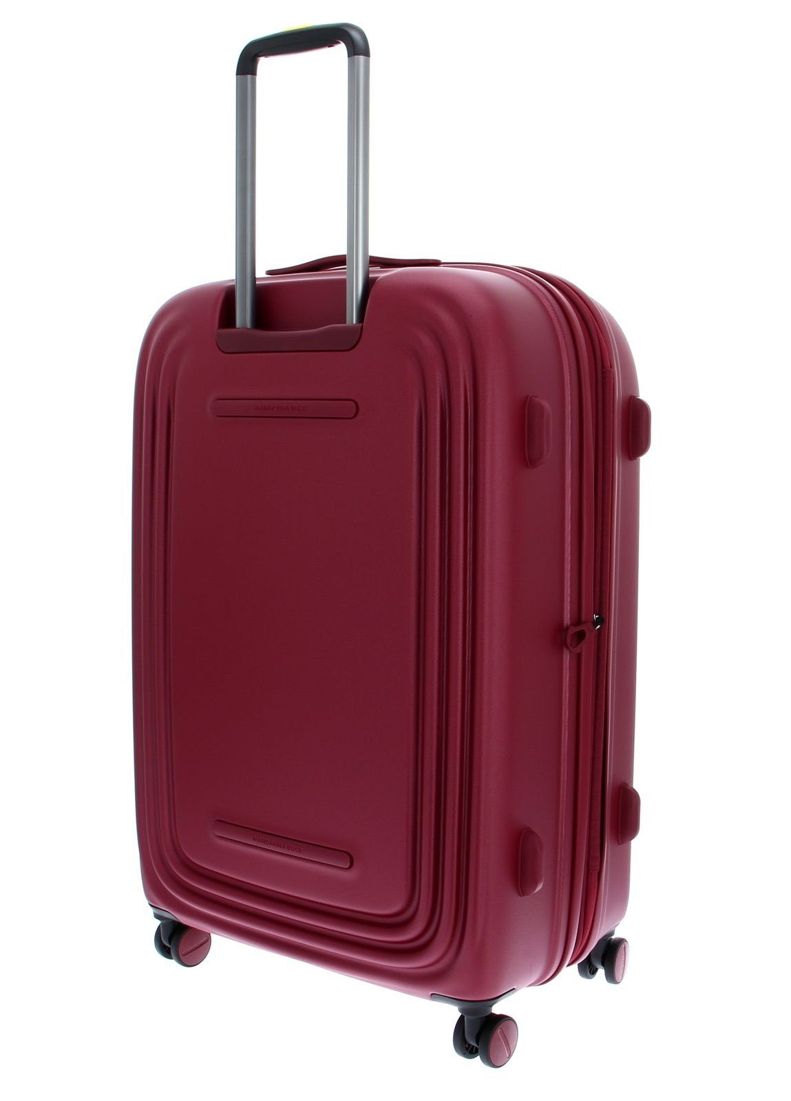 Mandarina Duck +, Rhubarb 4 Rollen Hartschalen-Trolley Logoduck