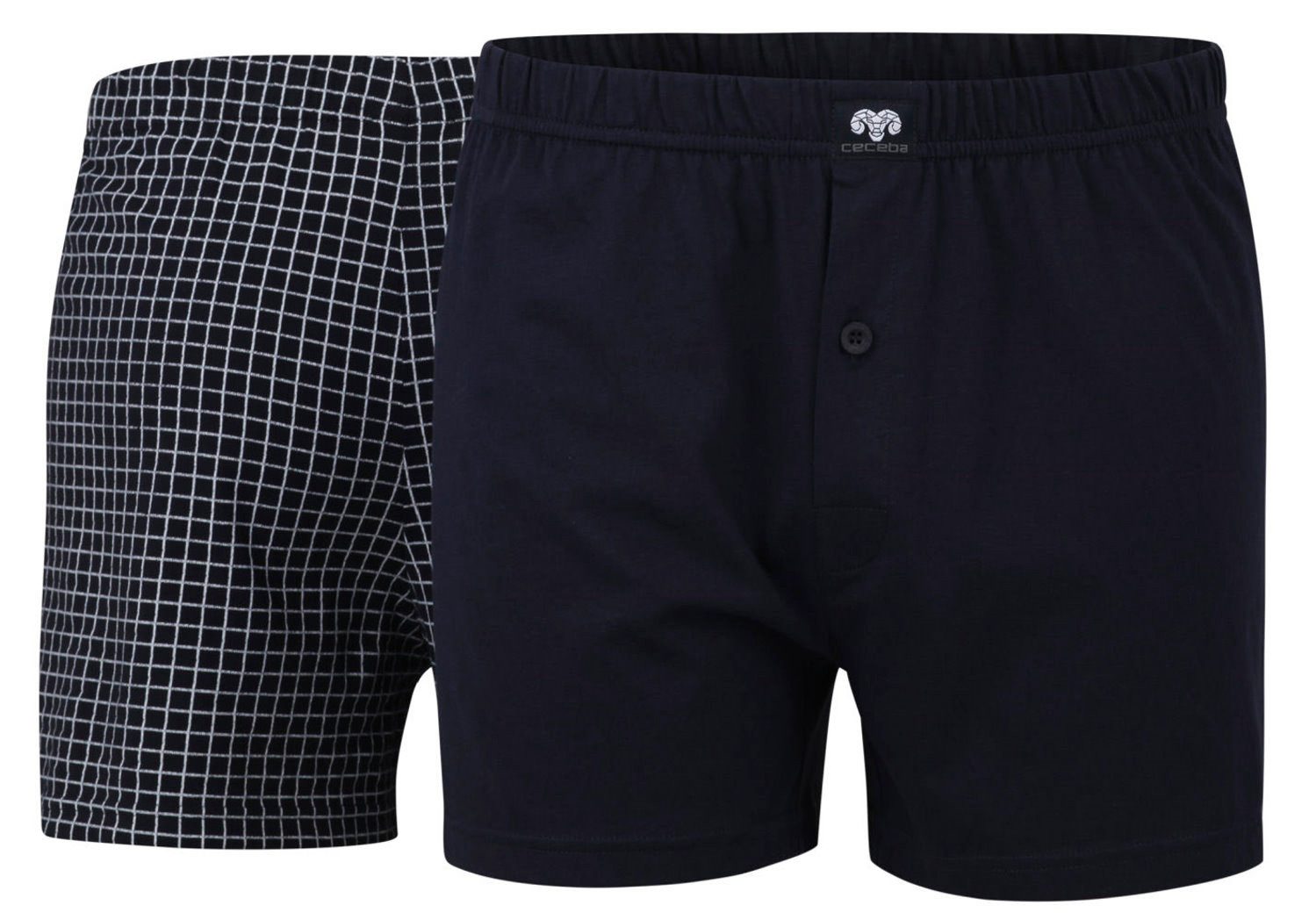 CECEBA Boxershorts Herren Boxer Short Doppelpack (2-St) Doppelpack auch in günstig online kaufen