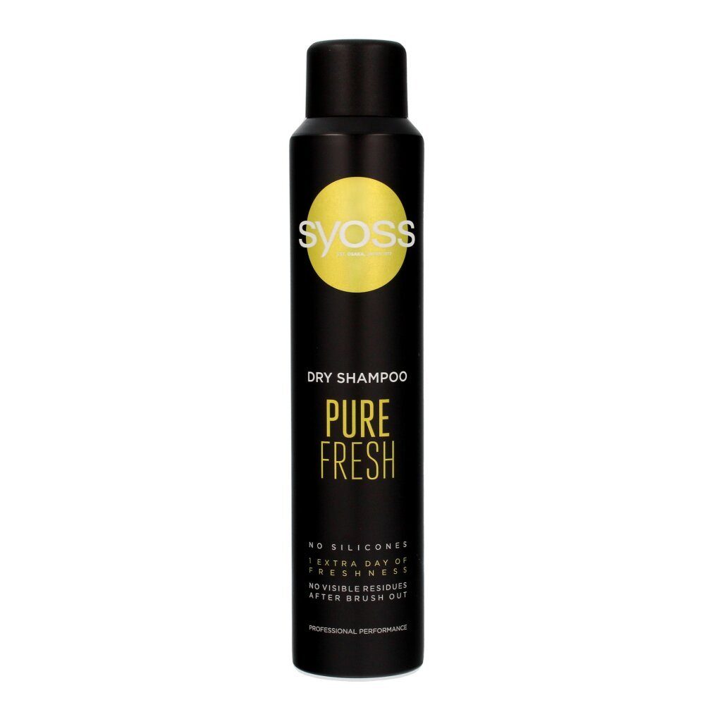 Syoss Trockenshampoo Pure Fresh Dry Shampoo erfrischt das Haar 200ml