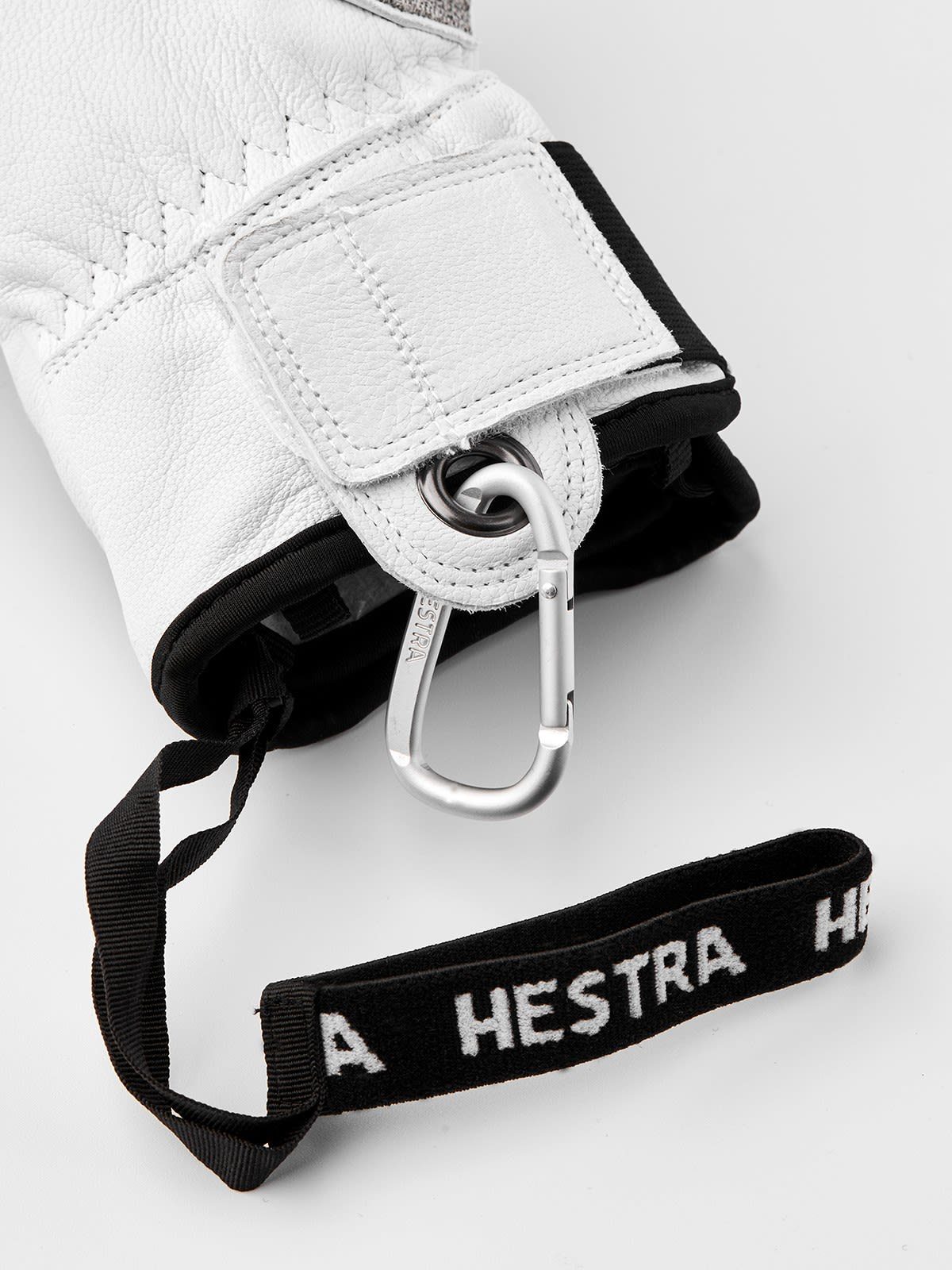 Fleecehandschuhe Accessoires Hestra Army Light Grey Hestra Patrol Leather
