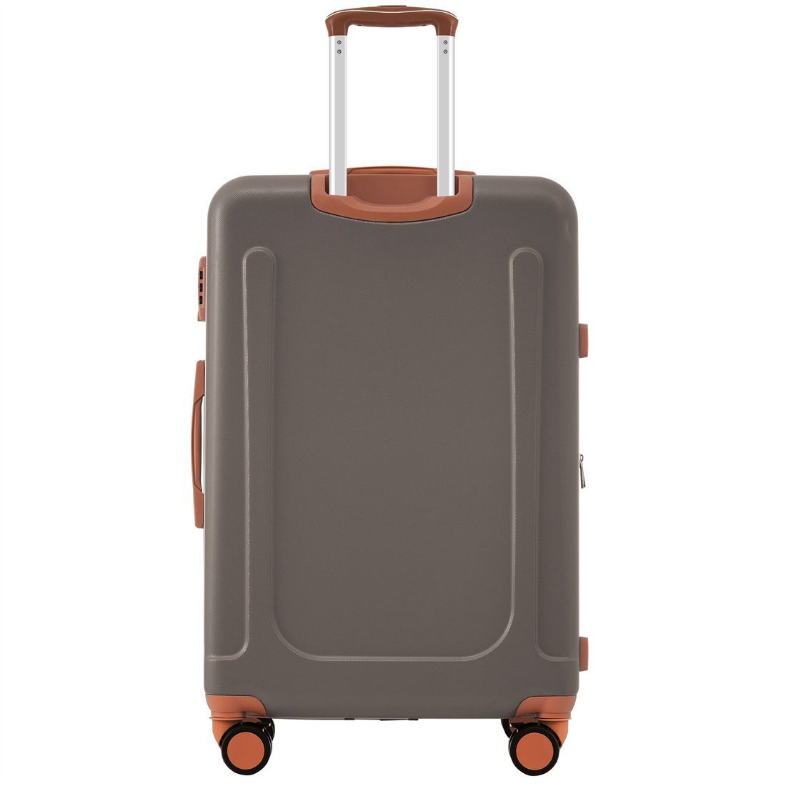Koffer Hartschalen-Koffer,Rollkoffer,Reisekoffer,66*44*26.5cm,braun DÖRÖY