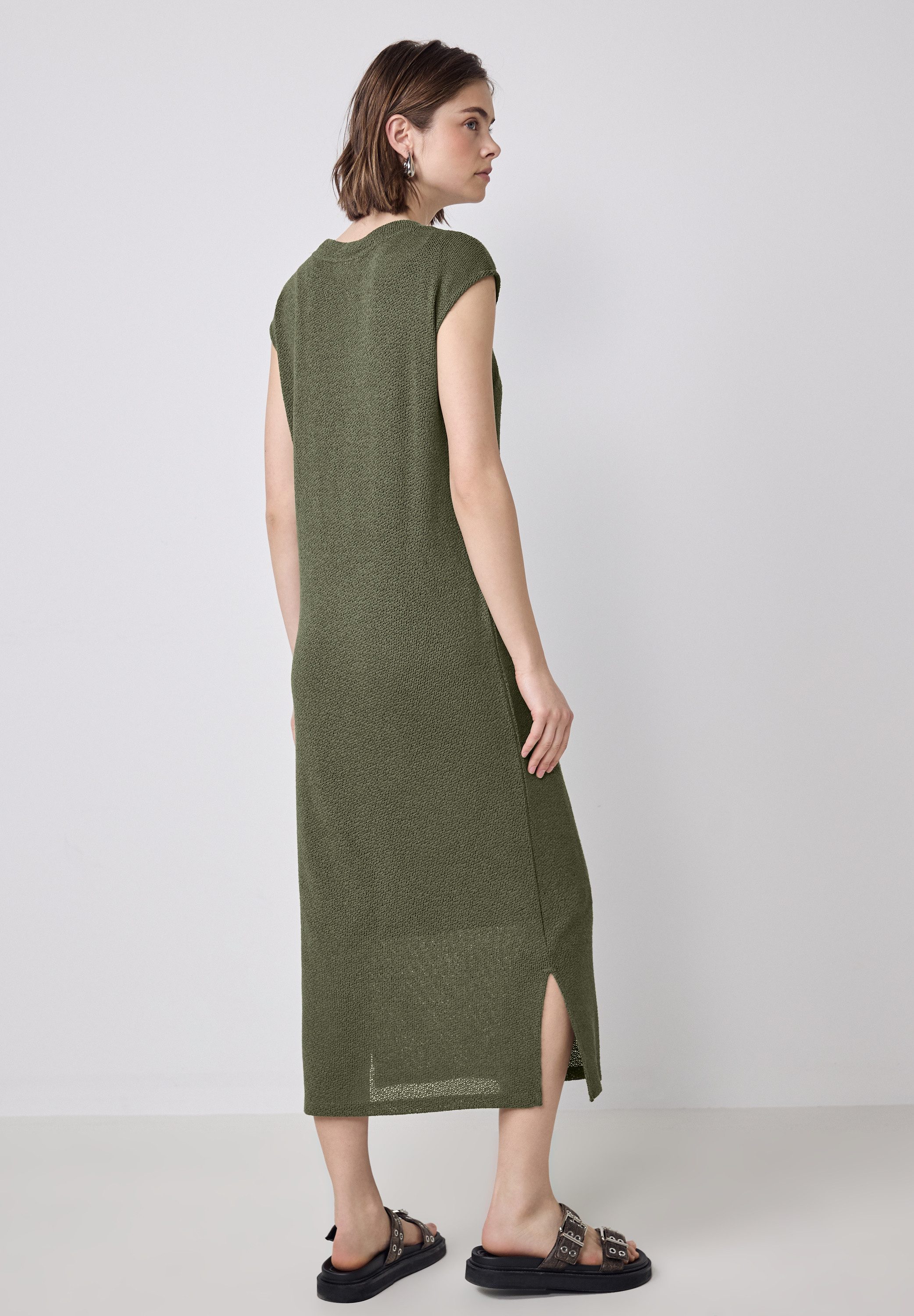 STREET ONE STUDIO Strickkleid, mit Rundhalsausschnitt günstig online kaufen